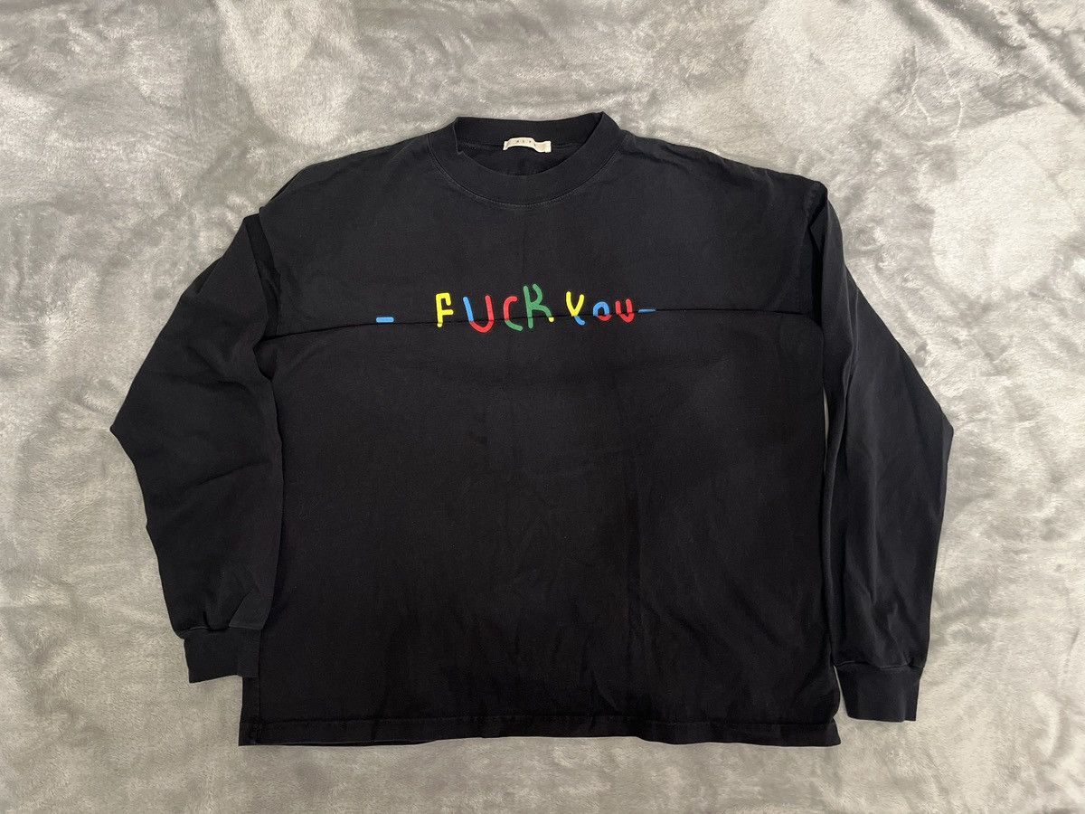 1017 ALYX 9SM Alyx funky letter vintage tee Size US M / EU 48-50 / 2 - 2 Thumbnail