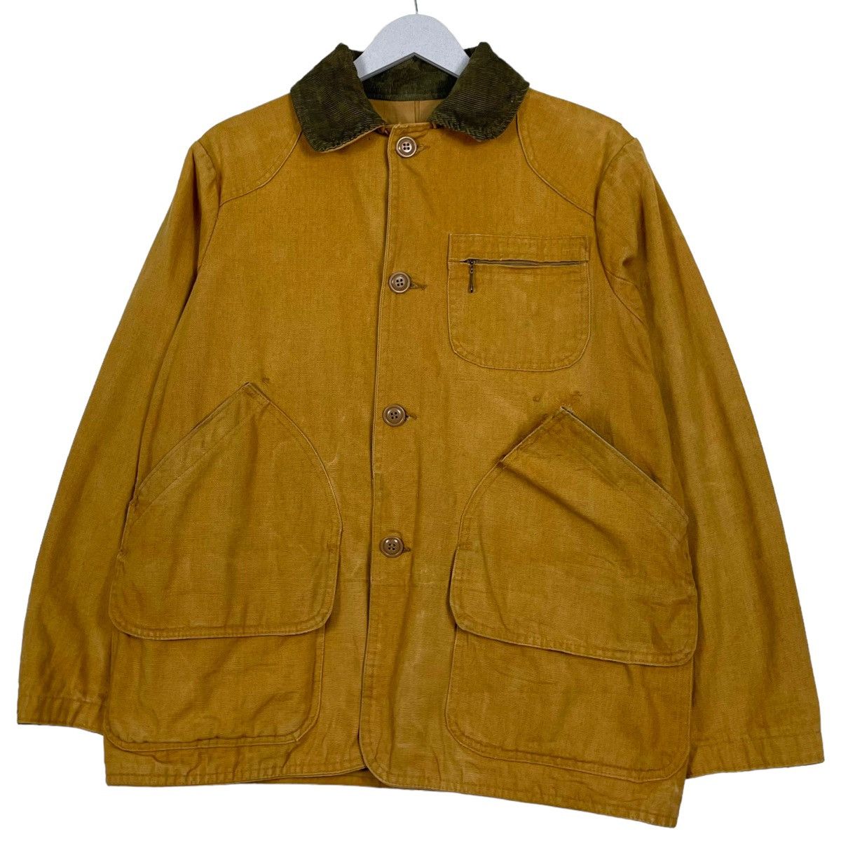 L.L. Bean × The Workers Club × Vintage 💥LL BEAN HUNTING DUCK CANVAS CHORE VINTAGE JACKET Size US L / EU 52-54 / 3 - 2 Thumbnail