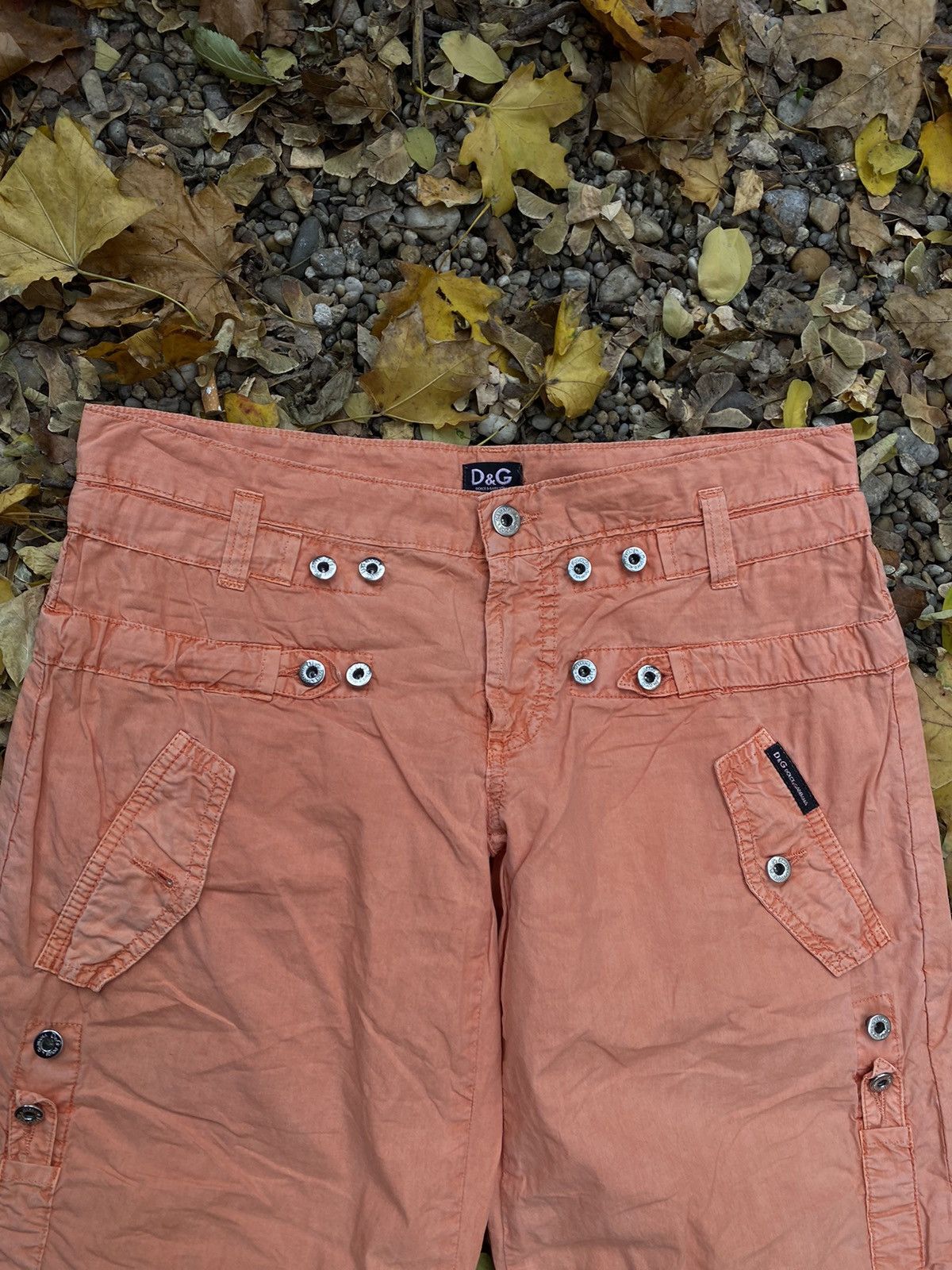 Dolce & Gabbana Avantgarde Dolce&Gabbana D&G Multipocket Cargo Pants Size 26" / US 2 / IT 38 - 5 Thumbnail