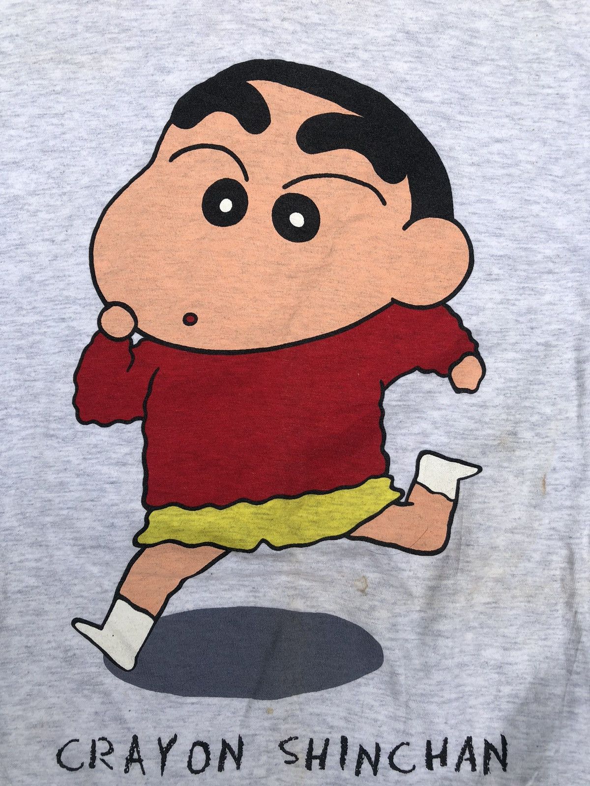 Anime × Beauty Beast × Japanese Brand Vintage Distressed Crayon Shincan Tshirt Tee Size US L / EU 52-54 / 3 - 7 Thumbnail