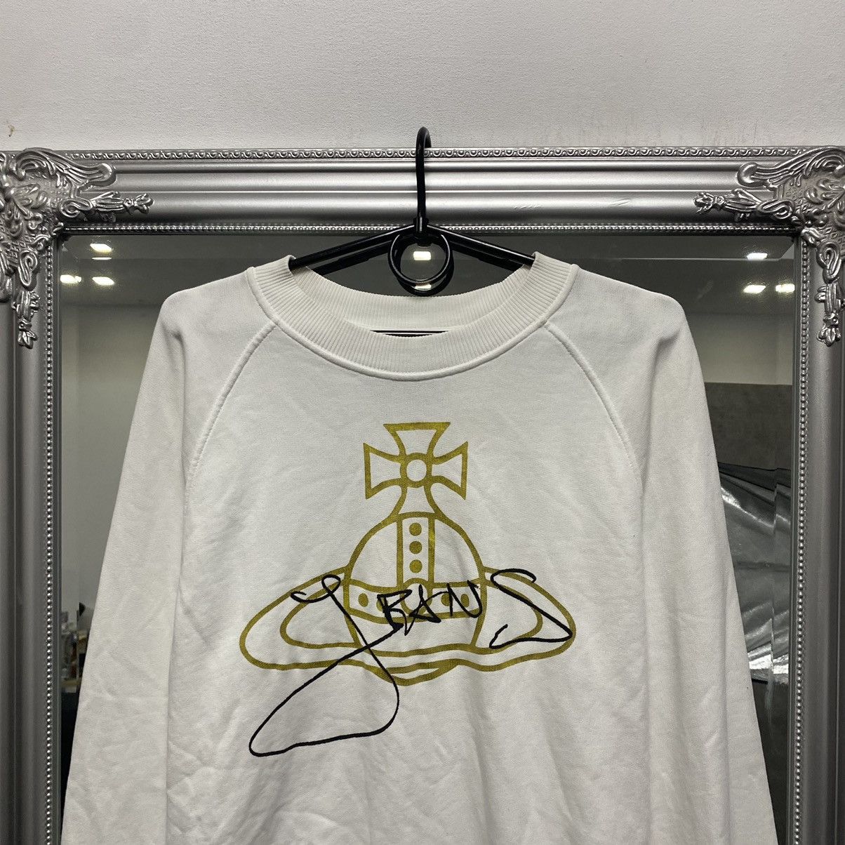 Vivienne Westwood Vintage Vivienne Westwood Sweatshirt big Logo anglomania Size US XS / EU 42 / 0 - 2 Thumbnail