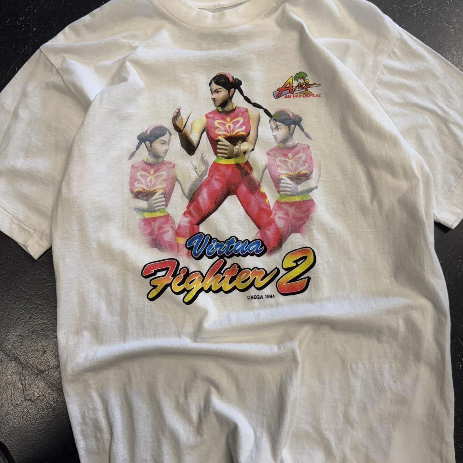 Vintage Vintage 90s Sega Virtua Fighter Pai Chan Tee Size US M / EU 48-50 / 2 - 3 Thumbnail