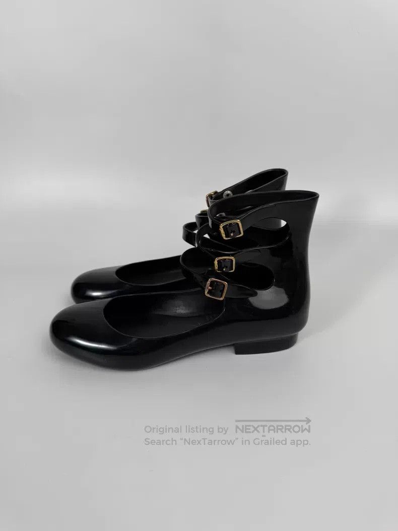 Vivienne Westwood Vivienne Westwood Black Triple Strap Roman Shoes Mary Jane Size US 4.5 / IT 34.5 - 3 Thumbnail