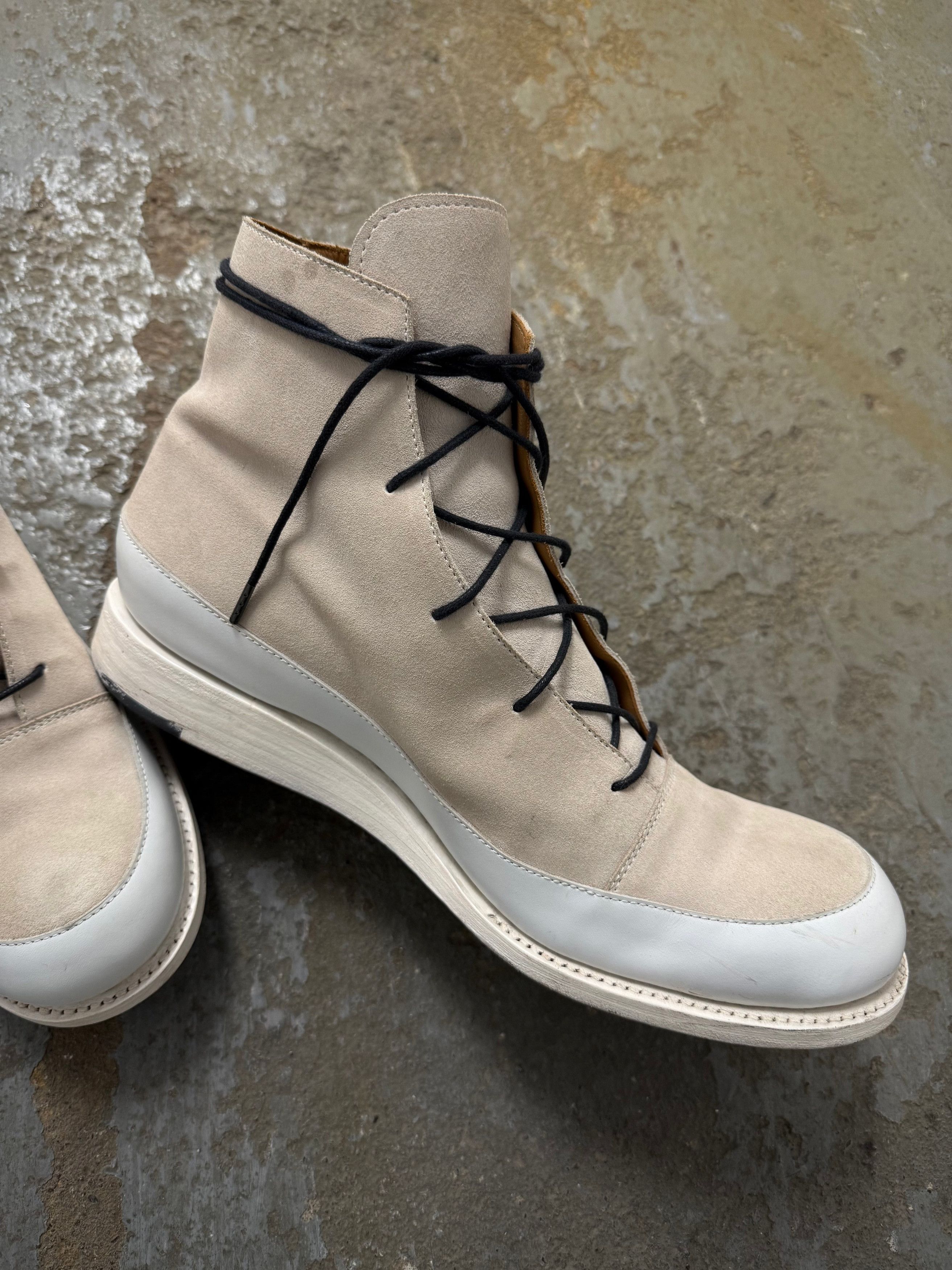 Song For The Mute A. McDonald x Song For The Mute Beige Sneakerboot Size US 10.5 / EU 43-44 - 7 Thumbnail
