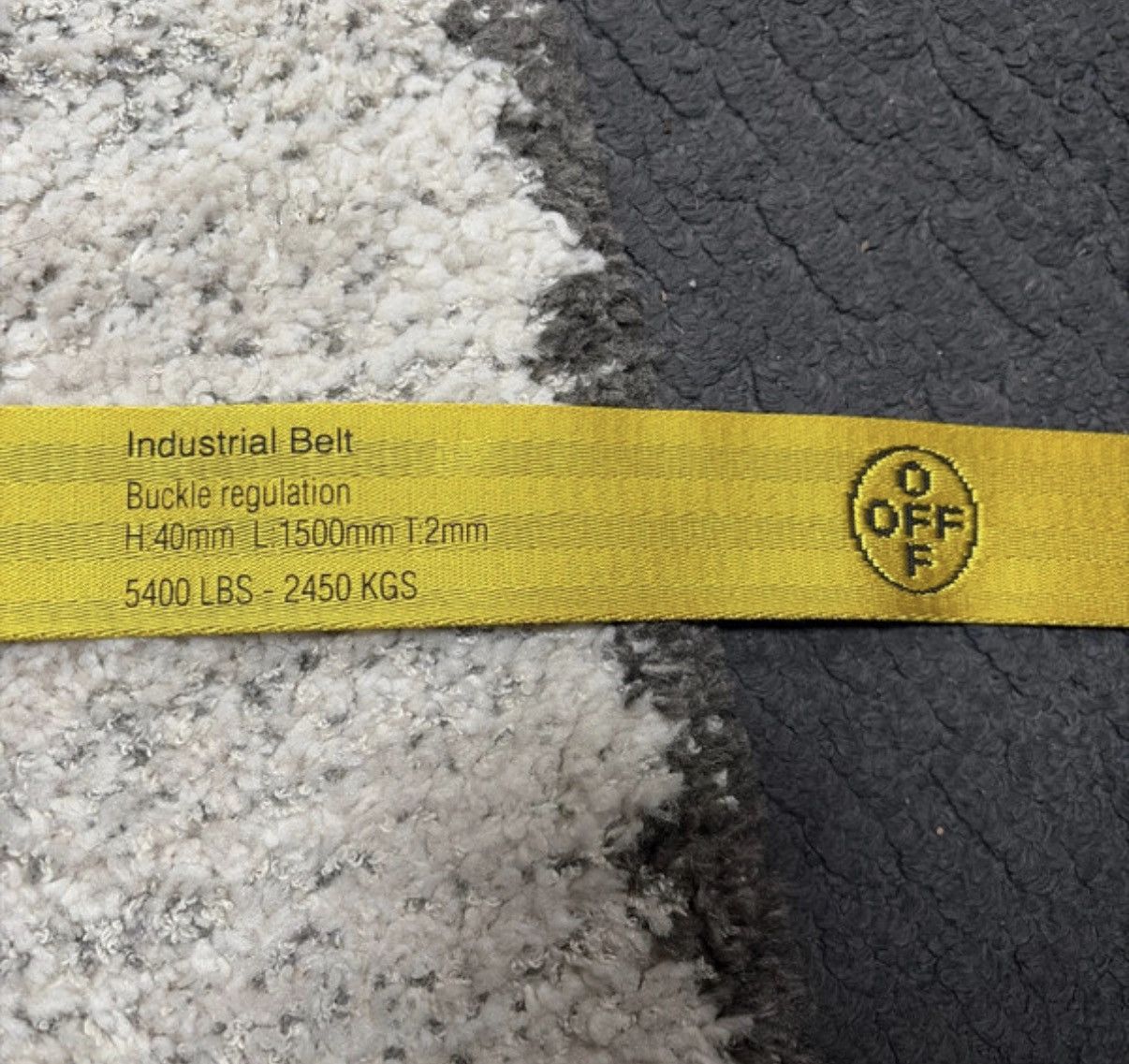 Off-White Off White Industrial Belt 2.0 Size ONE SIZE - 8 Thumbnail