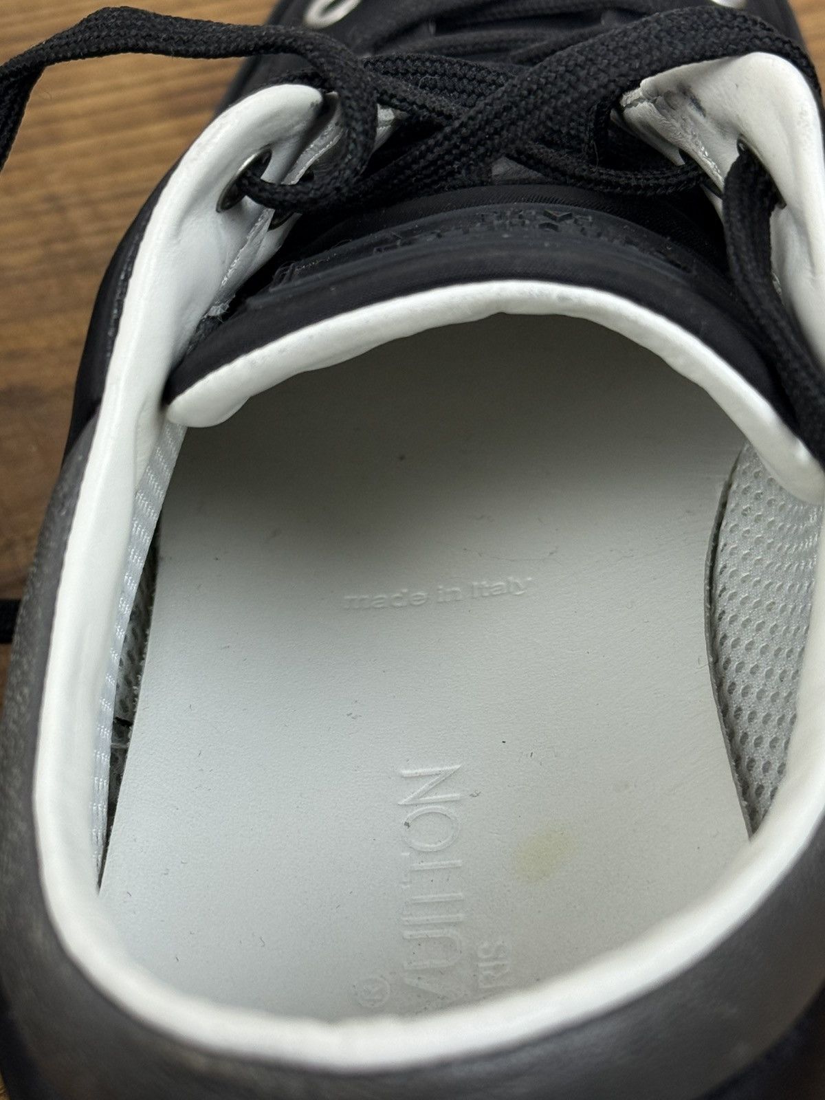 Louis Vuitton Louis Vuitton Nylon/Damier Graphite Sprinter Low Top Sneaker Size US 7.5 / EU 40-41 - 16 Thumbnail