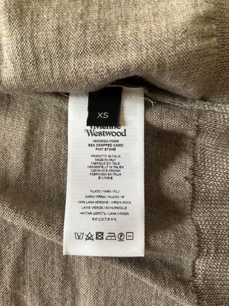 Vivienne Westwood vivienne westwood Gray Saturn color-coded knit cardigan Size XS / US 0-2 / IT 36-38 - 3 Thumbnail