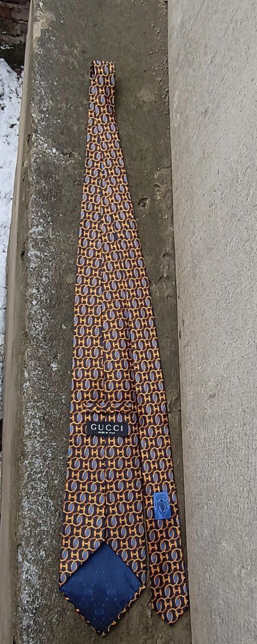 Gucci Gucci silk monogram tie Size ONE SIZE - 1 Thumbnail