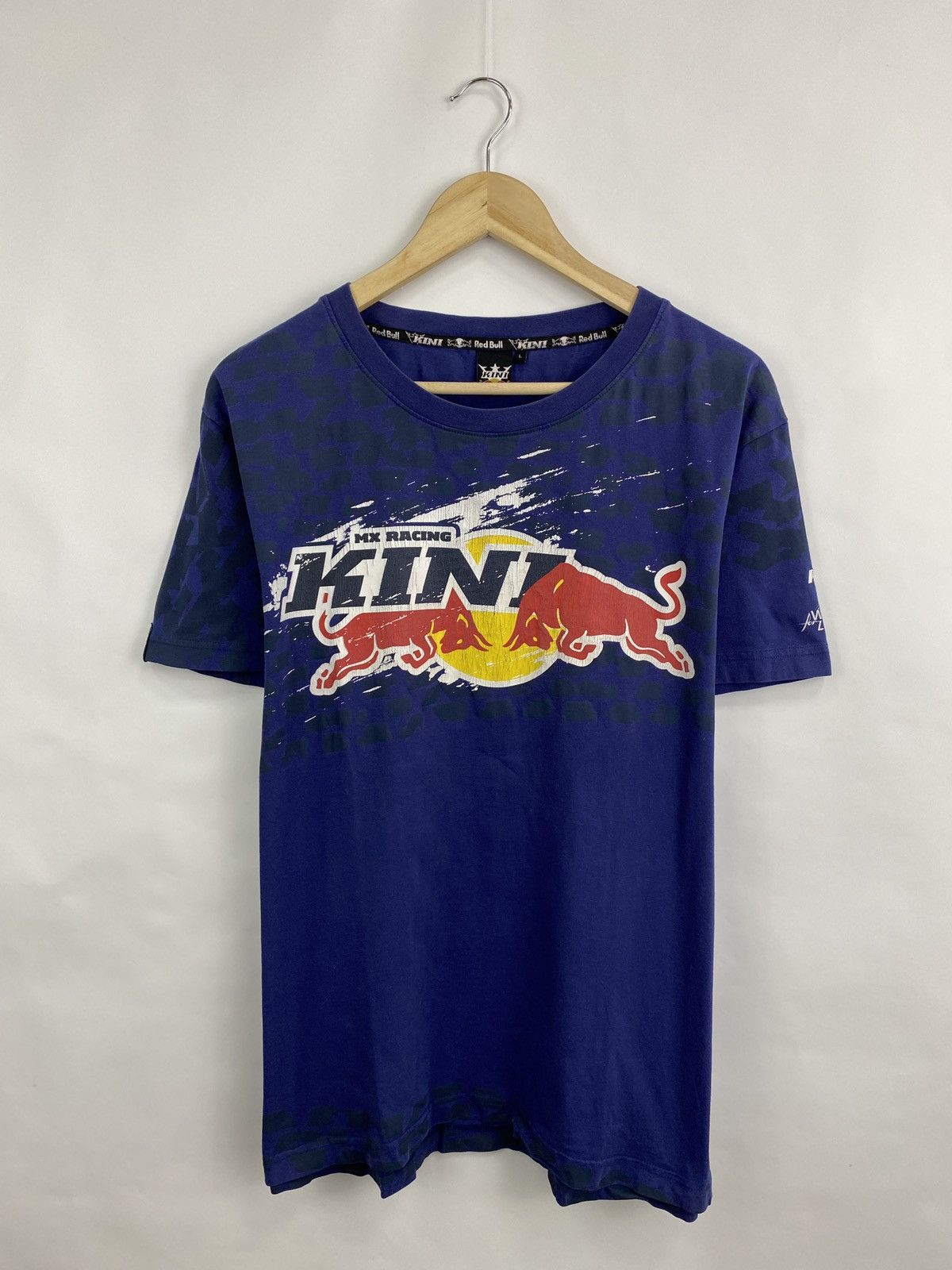 Red Bull 🇺🇸 Vintage Y2K Kini Red Bull KTM MX Racing Rare T-Shirt Size US L / EU 52-54 / 3 - 3 Thumbnail