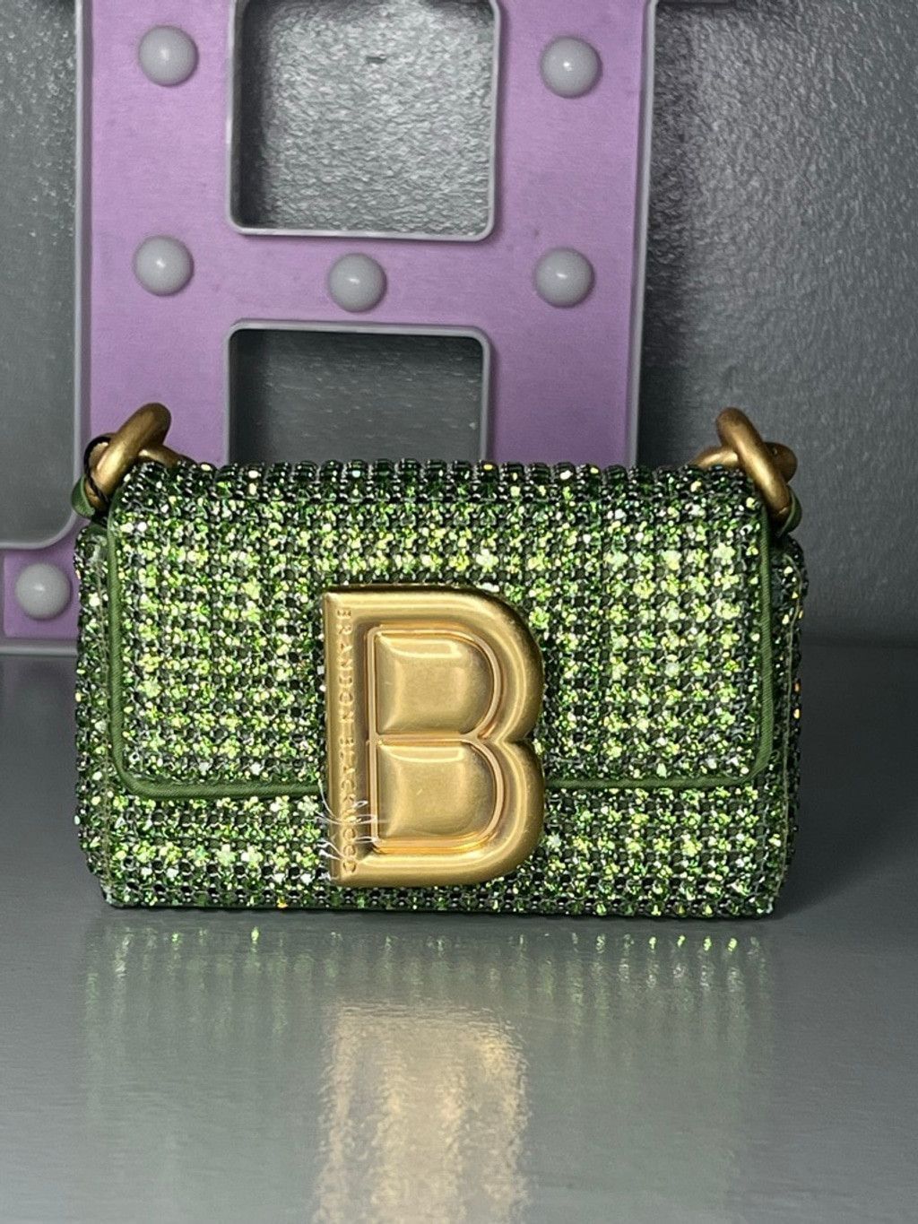 Brandon Blackwood Brandon Blackwood Micro Nia Green Crystal Size ONE SIZE - 7 Thumbnail
