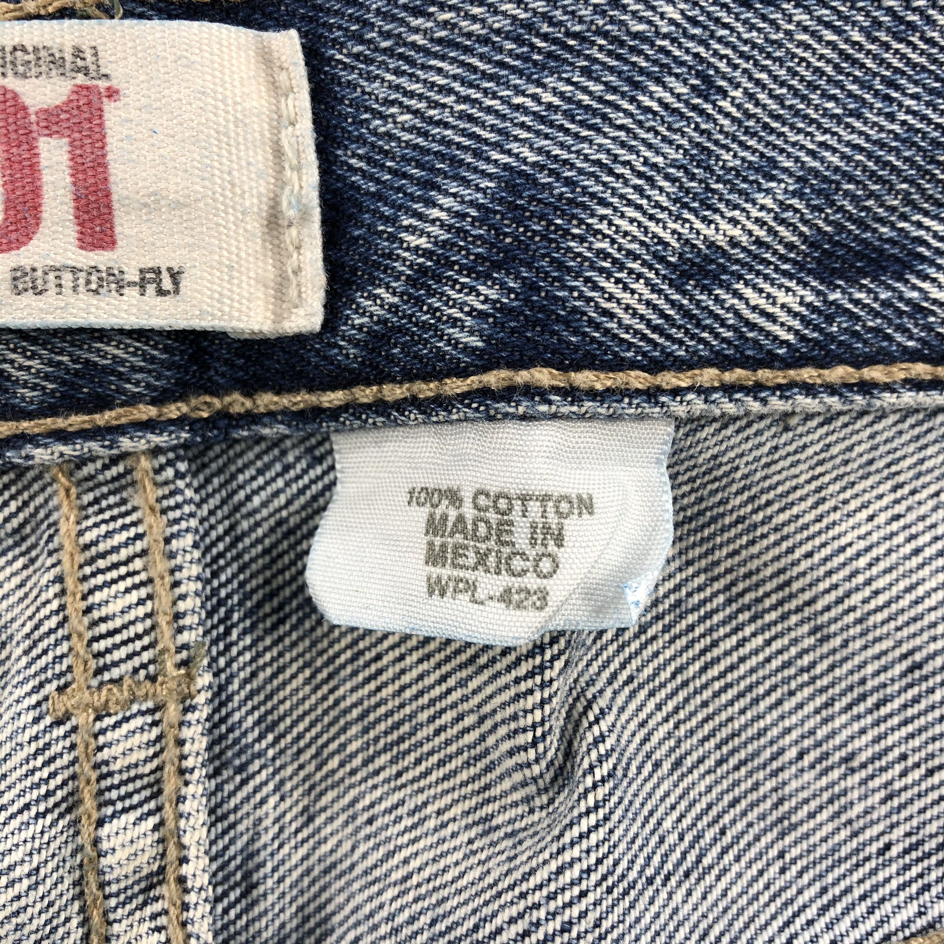 Levi's Vintage Levi's 501 Jeans Distressed Denim KJ503 Size US 30 / EU 46 - 9 Thumbnail