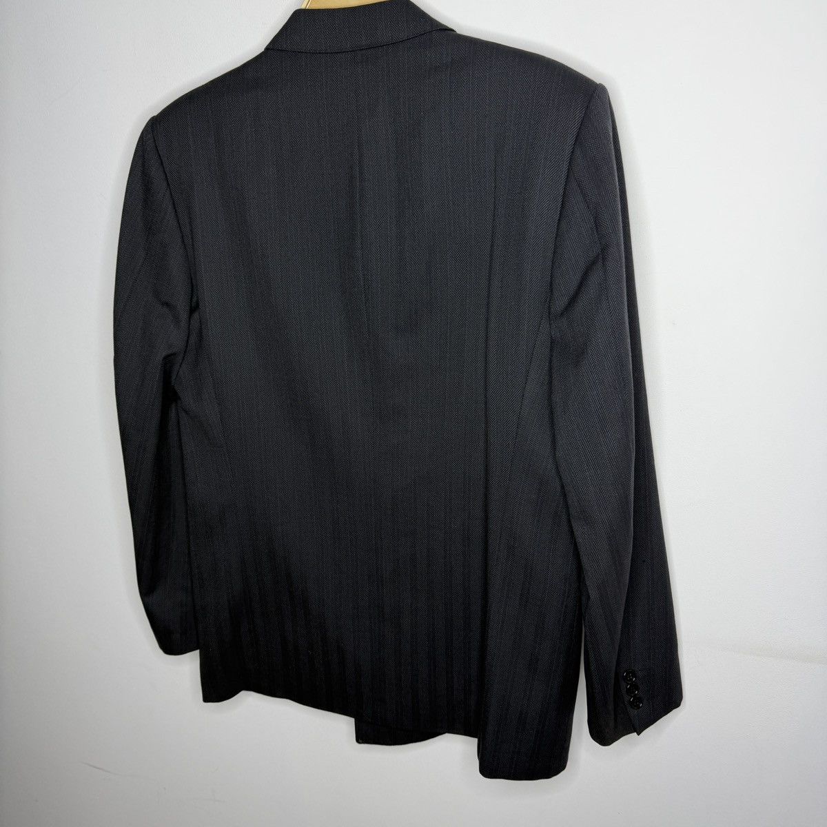 Yves Saint Laurent Vintage Yves Saint Laurent Double Breasted Wool Blazer Size 48R - 7 Thumbnail