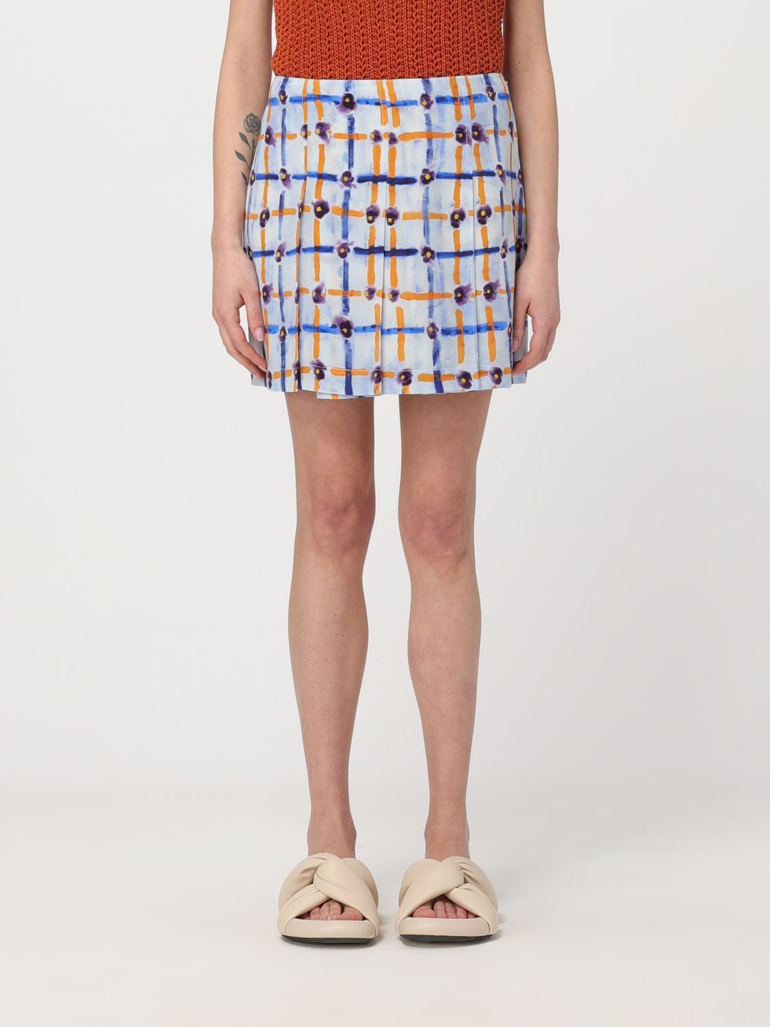 image of Marni Skirt Woman Blue, Women's (Size 26)