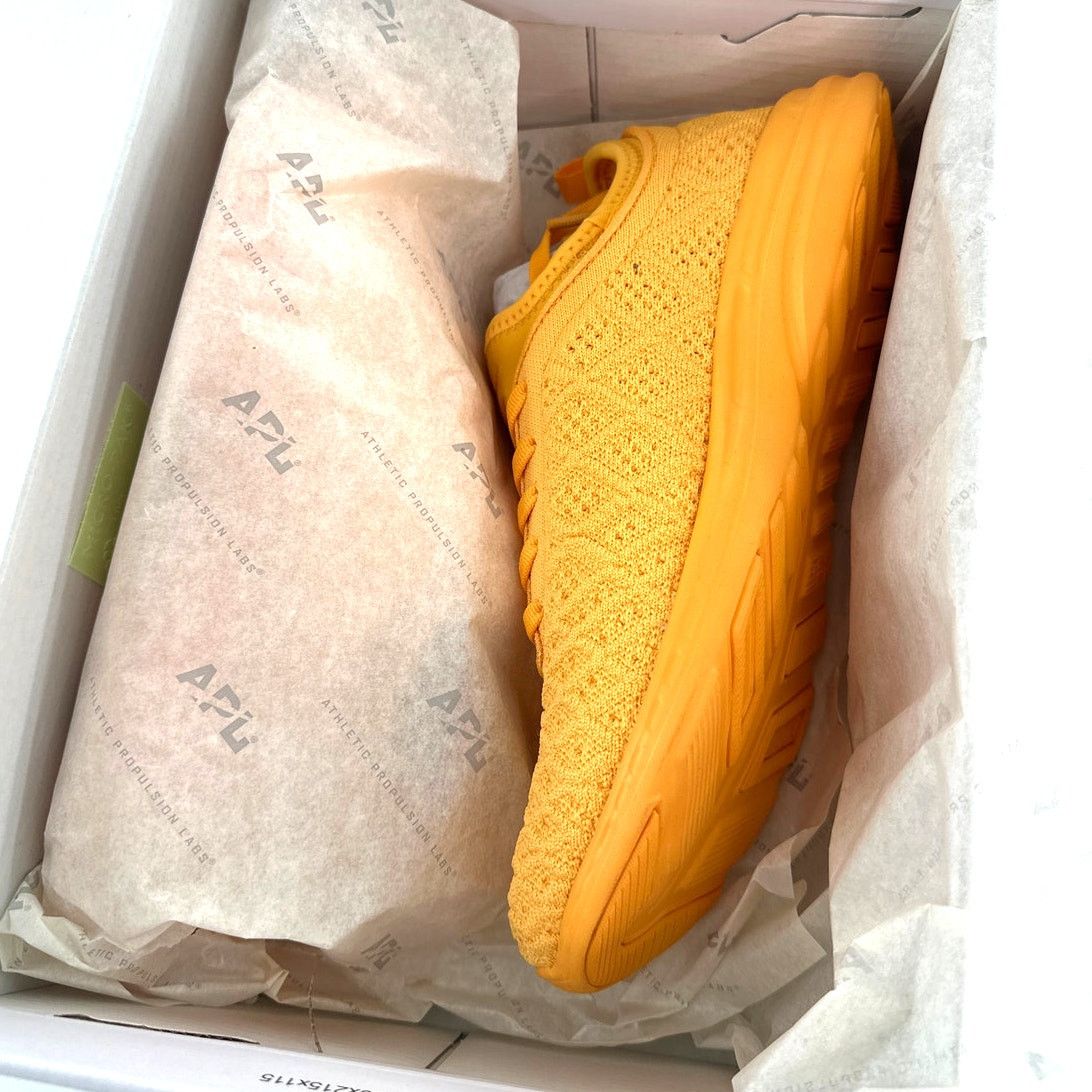 Athletic Propulsion Labs APL Women's Mango TechLoom Phantom Sneakers Size 7.5 Size US 7.5 / IT 37.5 - 3 Thumbnail