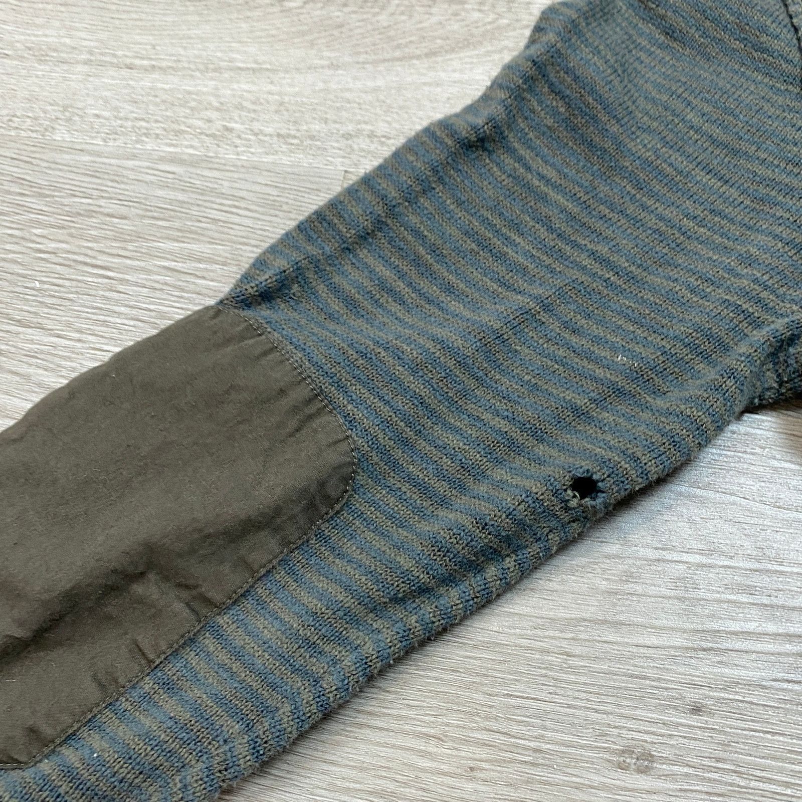 John Varvatos John Varvatos Star USA Linen Blend Elbow Patch Sweater M Size US M / EU 48-50 / 2 - 9 Thumbnail