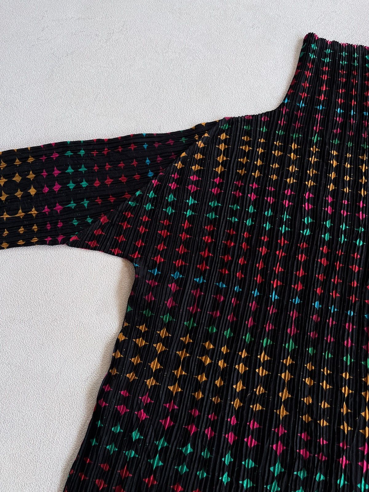 Issey Miyake Issey miyake Pleats Please 1999 Geometric Turtleneck Top Size M / US 6-8 / IT 42-44 - 6 Thumbnail