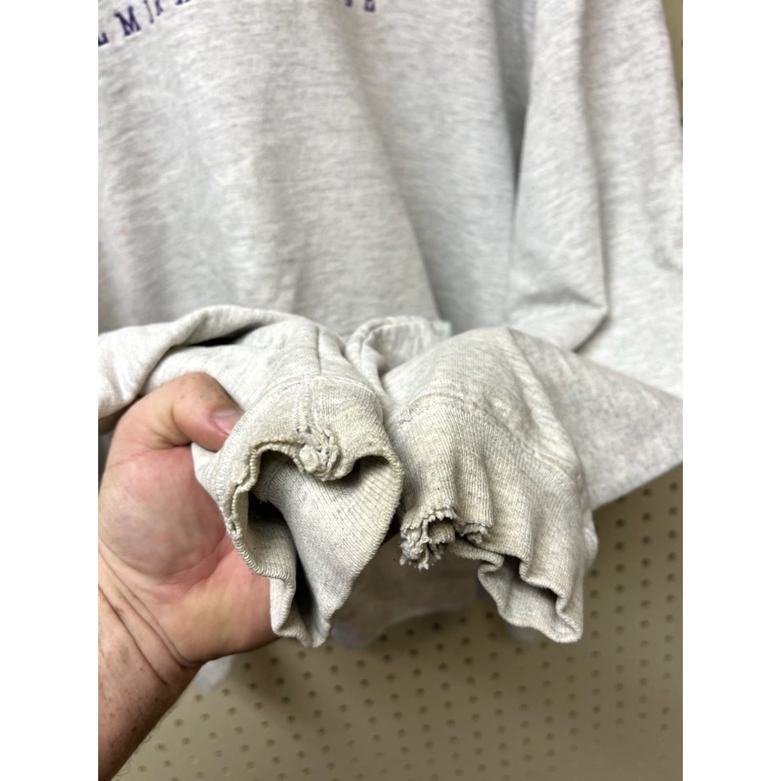 Vintage Vtg Elmira College Sweatshirt Crewneck M USA Made Cotton Exchange distressed Size US M / EU 48-50 / 2 - 3 Thumbnail