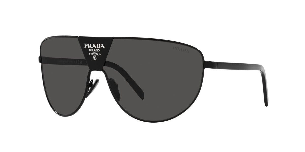 Prada *NEW* PRADA 2025 Wrap Mask Logo Sunglasses runway Size ONE SIZE - 9 Thumbnail