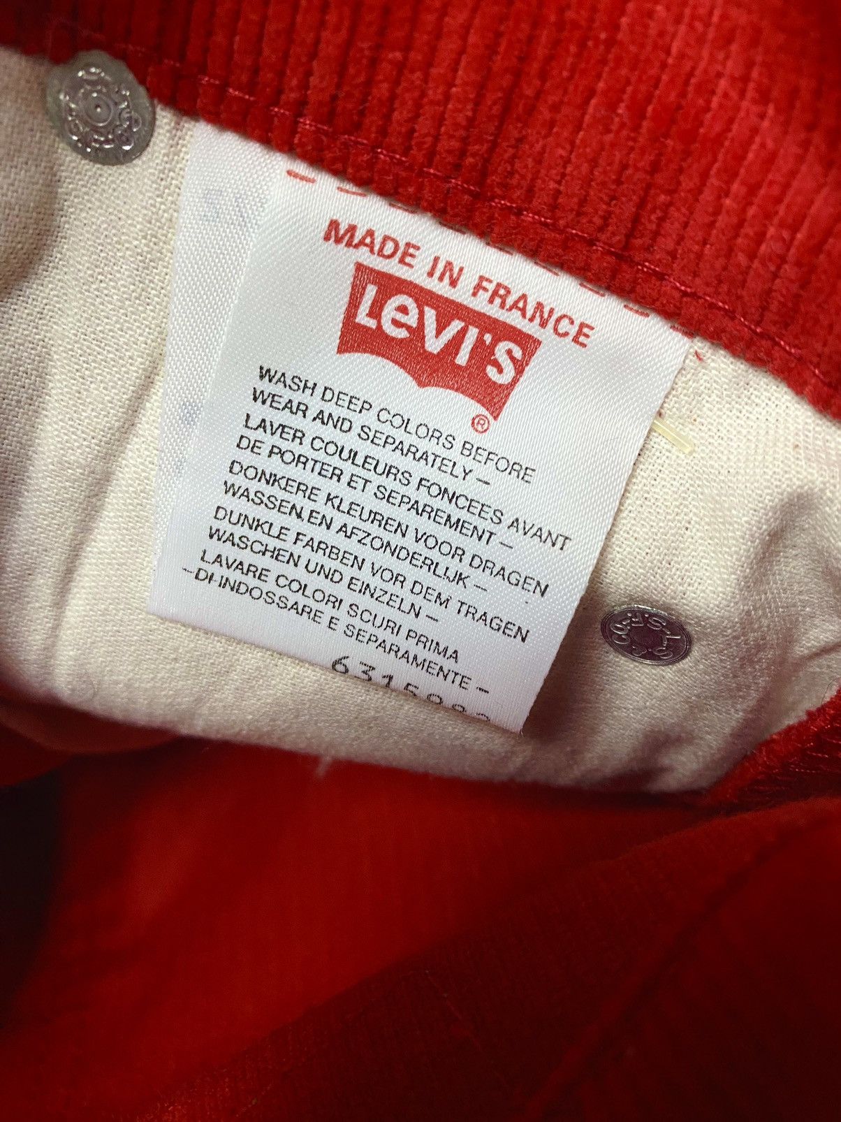 Levi's × Levi's Vintage Clothing × Vintage Women’s Jeans Levi’s 631 Velour Retro 70-s Vintage Size 28" / US 6 / IT 42 - 6 Thumbnail