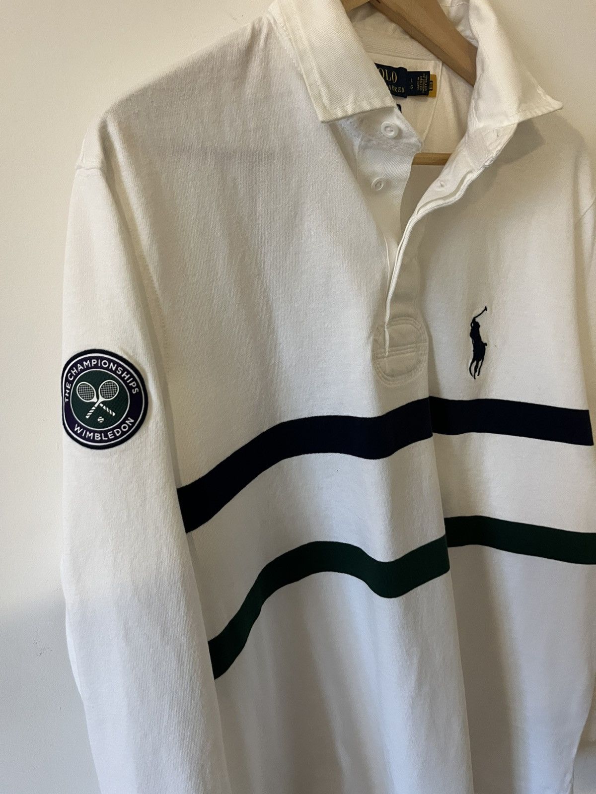 Polo Ralph Lauren Polo Ralph Lauren Wimbledon rugby polo shirt Size US L / EU 52-54 / 3 - 7 Thumbnail