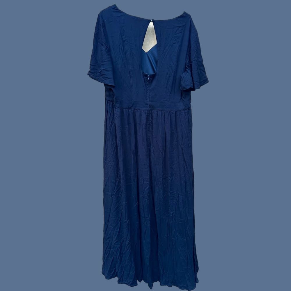 Torrid Torrid Maxi Dress Short Sleeve Black Women’s Size 18 NWT Size 40" / US 18 - 1 Thumbnail