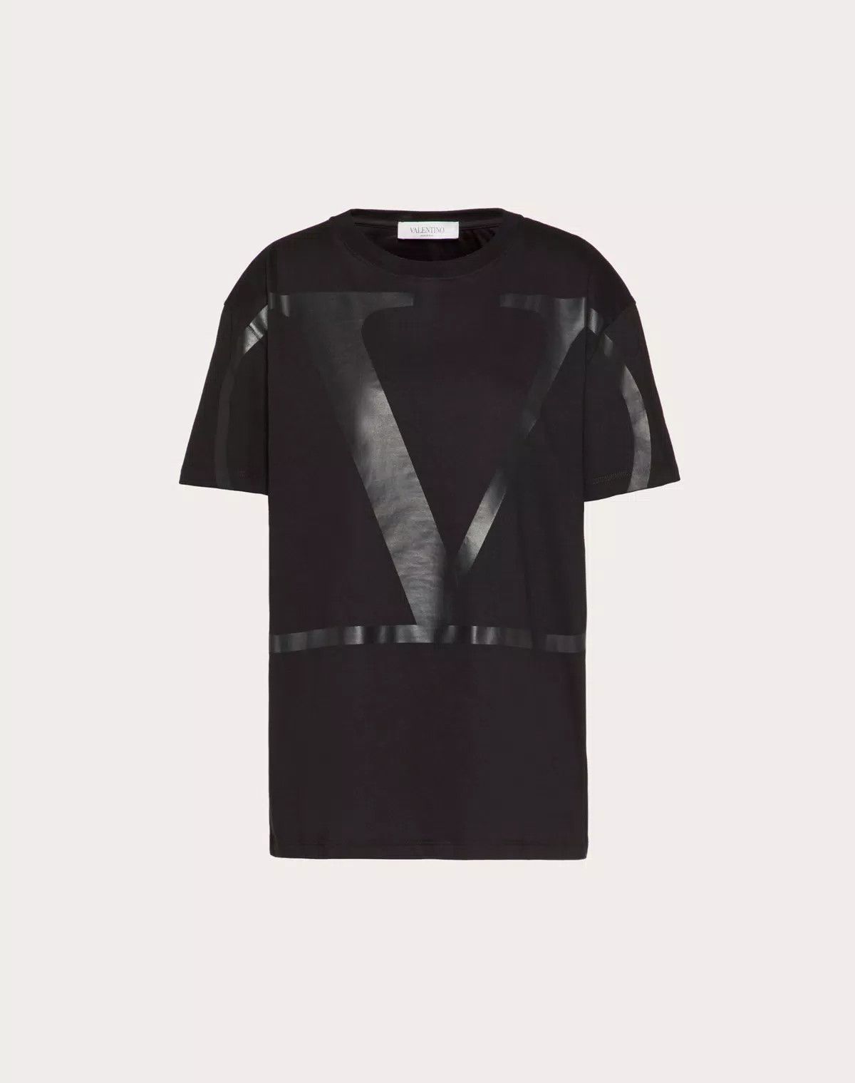 Valentino o1s1wg110625 Short Sleeve T-Shirt in Black Size M / US 6-8 / IT 42-44 - 1 Thumbnail