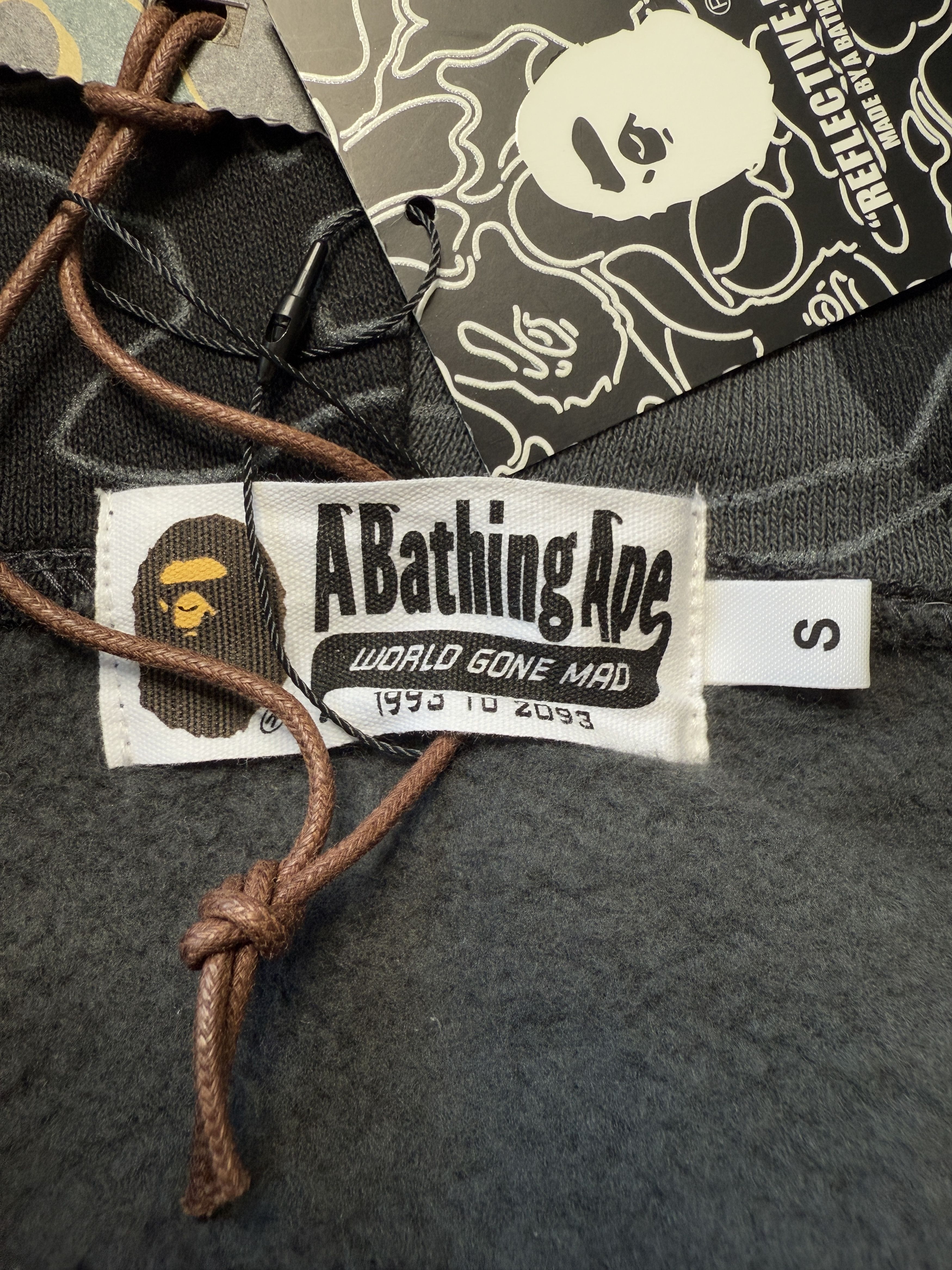 Bape BAPE LAYERED LINE CAMO SHARK FULL ZIP HOODIE Size US S / EU 44-46 / 1 - 16 Thumbnail