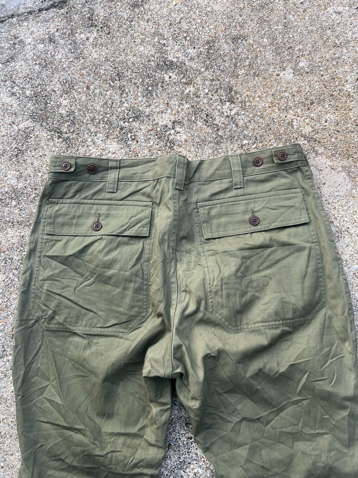 Comme des Garcons × Comme des Garcons Homme Plus × Japanese Brand Comme Des Garcons Army Design Pants Size US 34 / EU 50 - 4 Thumbnail