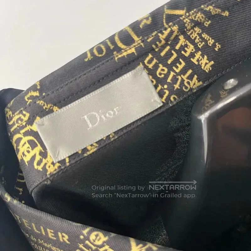 Dior Dior Black Silk Long Sleeve Shirt . Size US M / EU 48-50 / 2 - 3 Thumbnail