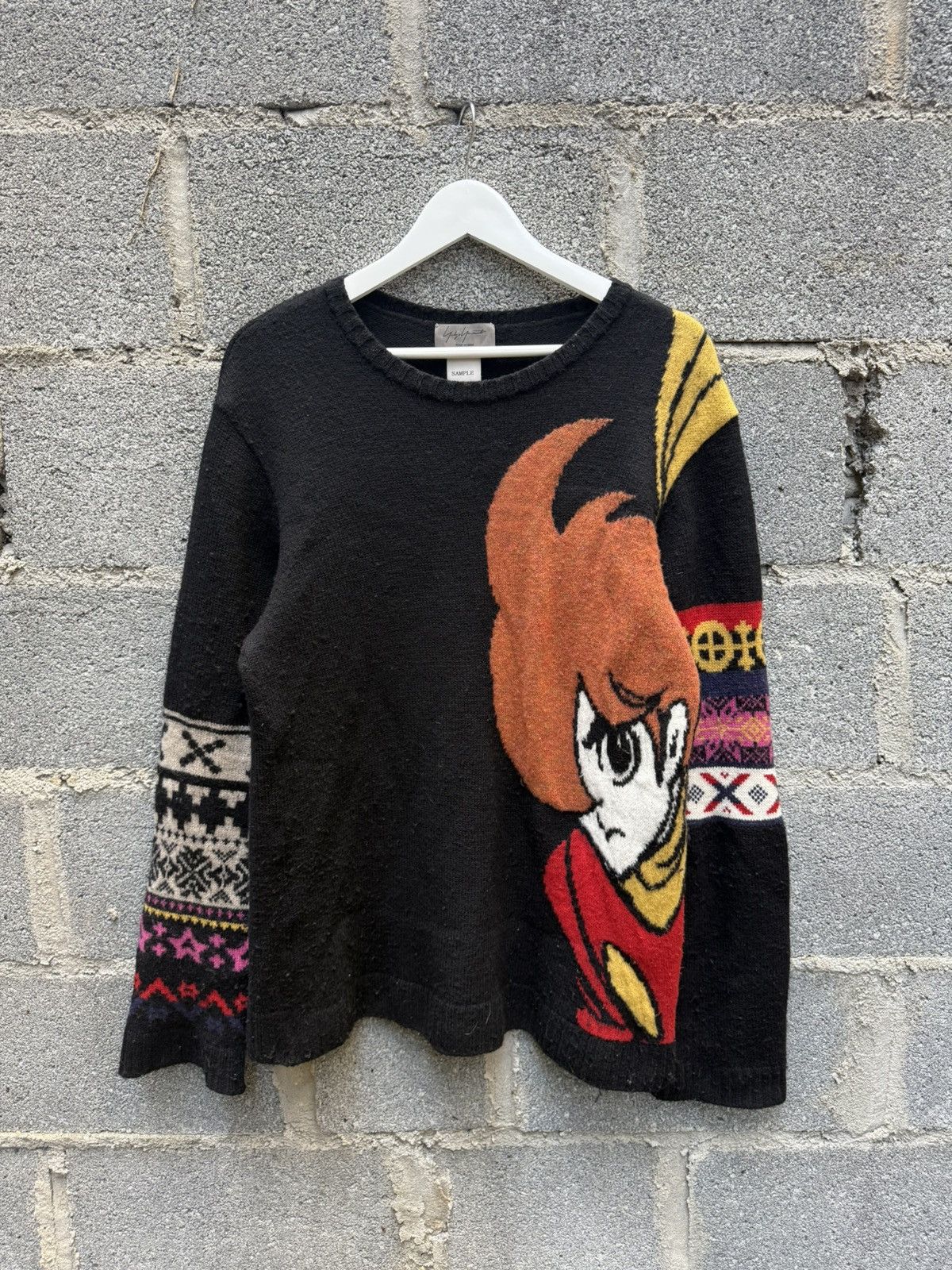 Yohji Yamamoto *SAMPLE* Hand Painted Knit | Grailed