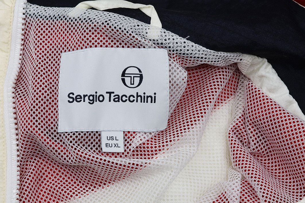 Sergio Tacchini Vintage Sergio Tacchini Windbreaker Jacket 90s Tennis Size US XL / EU 56 / 4 - 4 Thumbnail