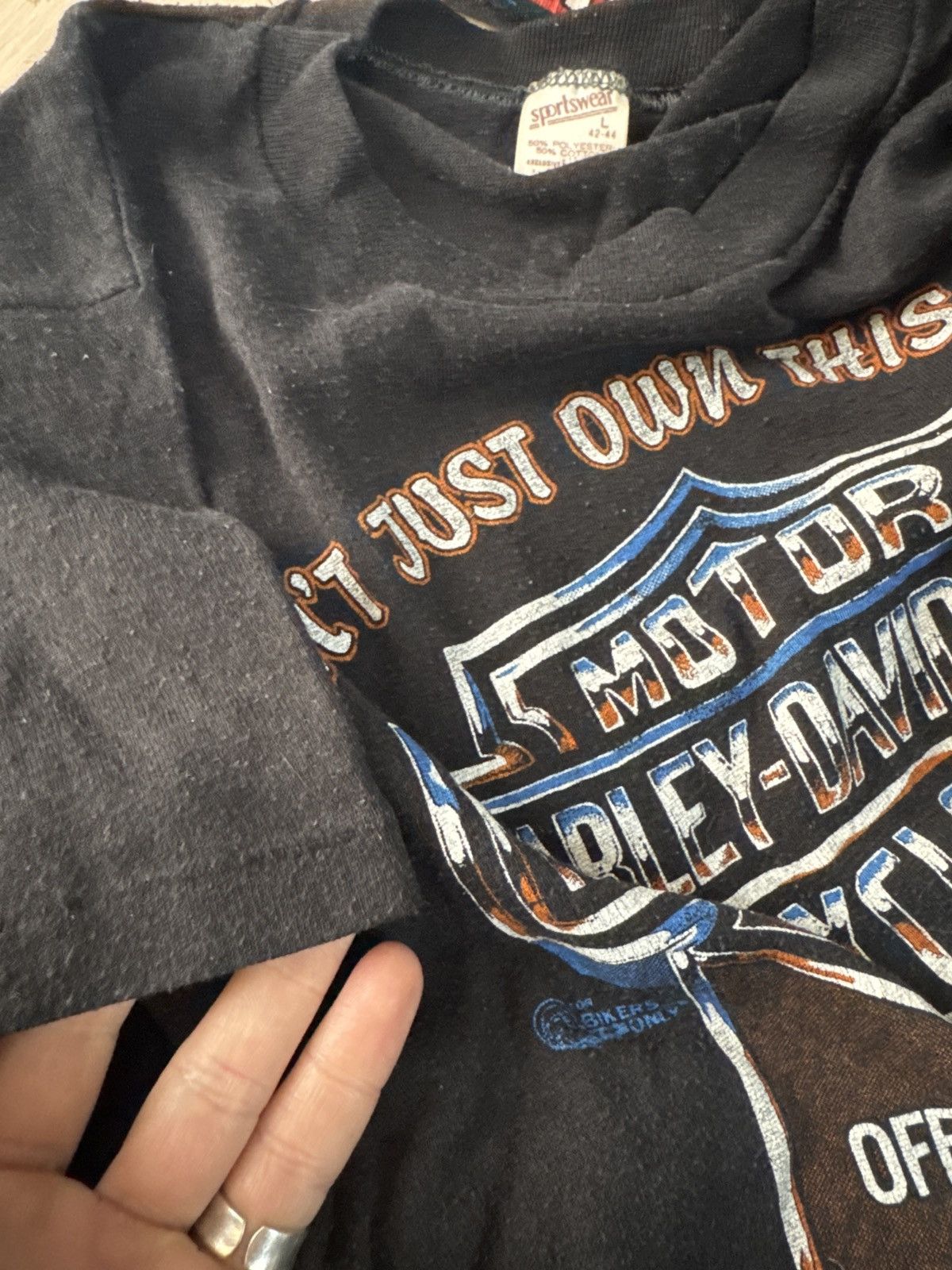 Harley Davidson Harley Davidson 1980’s T-shirt Band Tees licensed tee Size US L / EU 52-54 / 3 - 9 Thumbnail