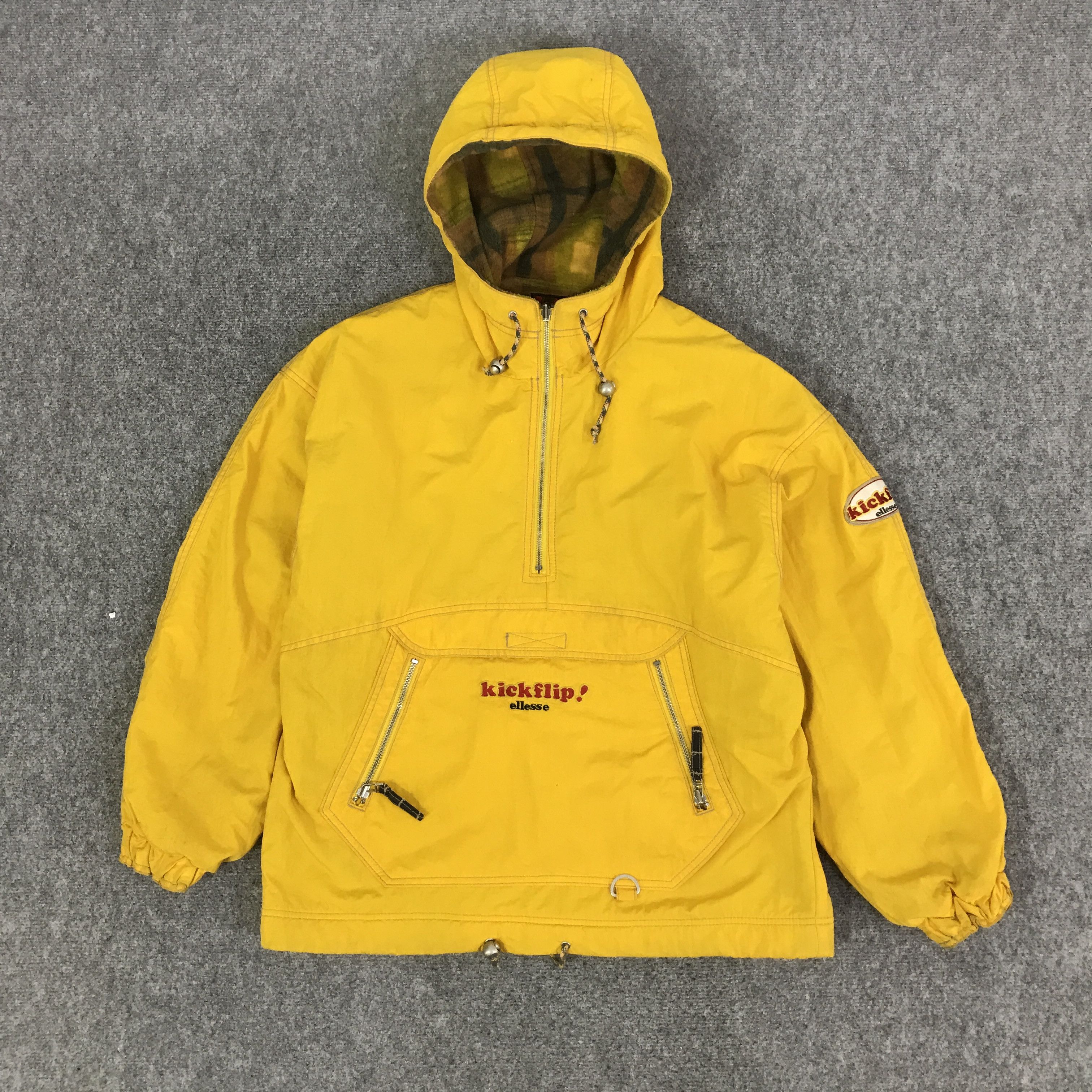 Ellesse KICKFLIP ELLESSE HALF ZIP SKI JACKET K81B18 Size US L / EU 52-54 / 3 - 1 Thumbnail