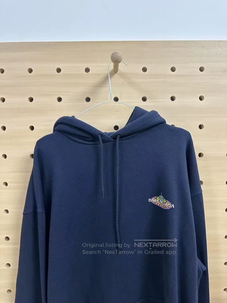 Balenciaga Balenciaga Eiffel Tower Hooded Sweatshirt, Size S, Navy Bl Size US S / EU 44-46 / 1 - 2 Thumbnail