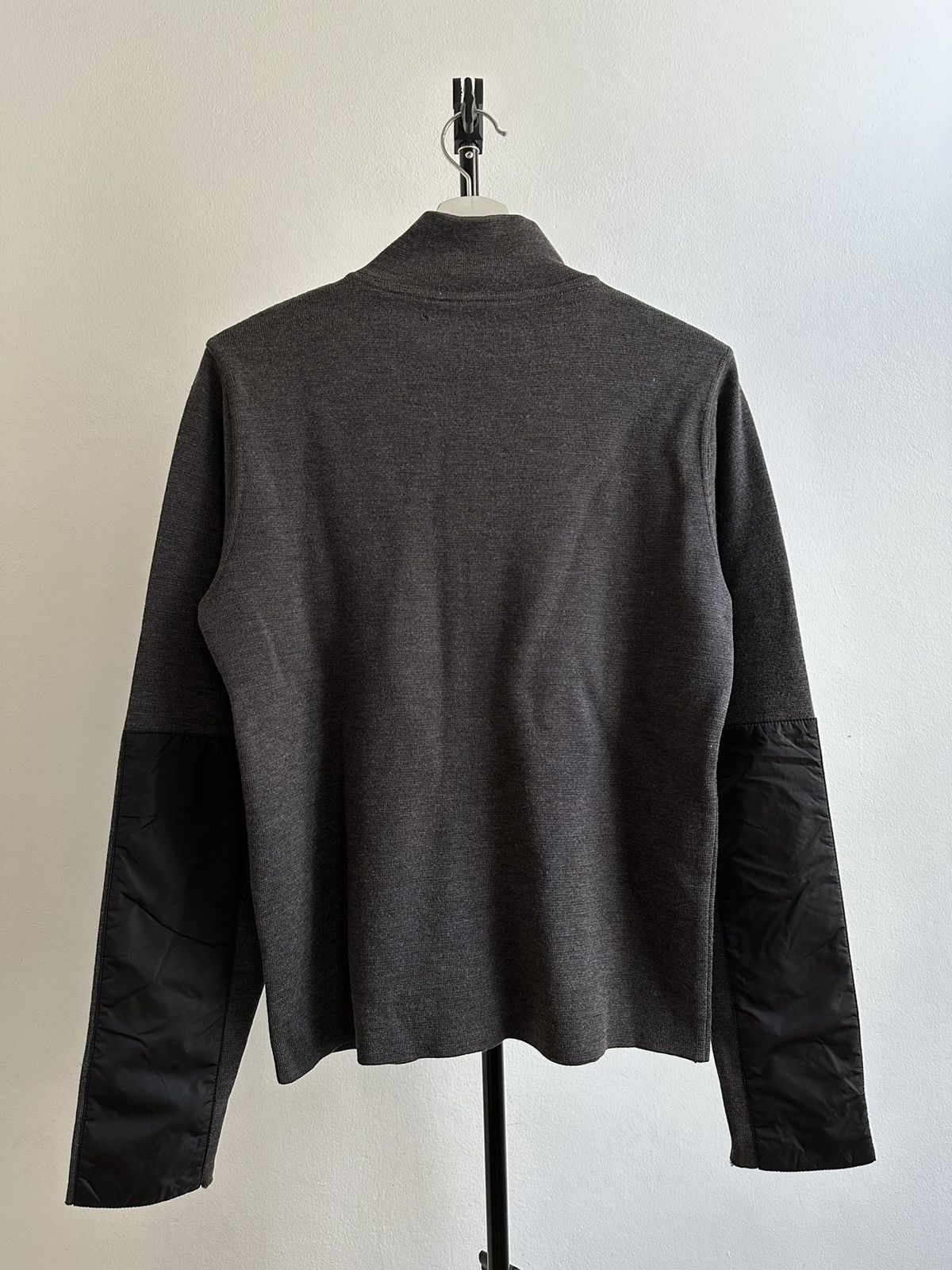 Miu Miu × Prada Prada Vintage Sport Collection Nylon Wool Zip Sweatshirt Size US S / EU 44-46 / 1 - 13 Thumbnail