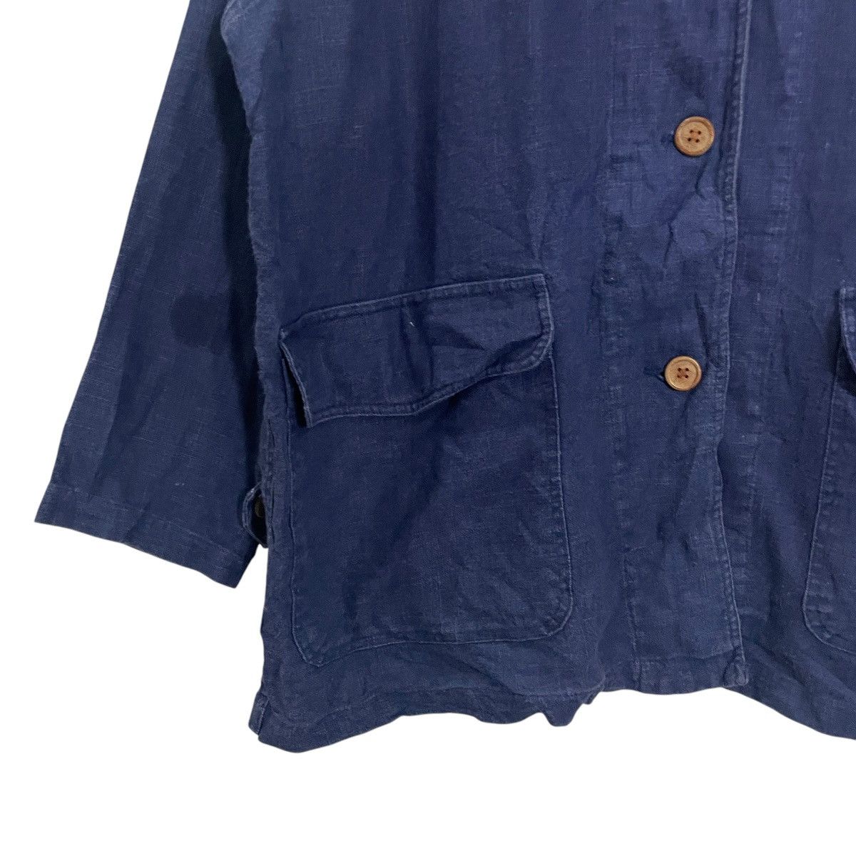 Japanese Brand Vintage Panega Indigo Denim Jacket Size US XL / EU 56 / 4 - 3 Thumbnail