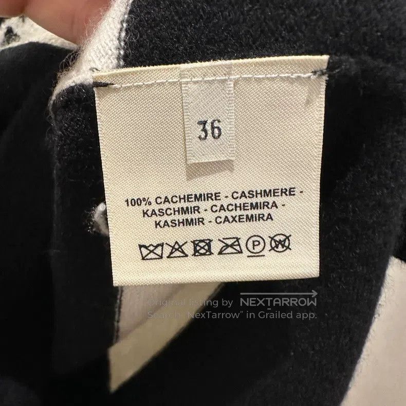Hermes Hermes Cashmere Faux Snout Button Sweater Size XS / US 0-2 / IT 36-38 - 4 Thumbnail