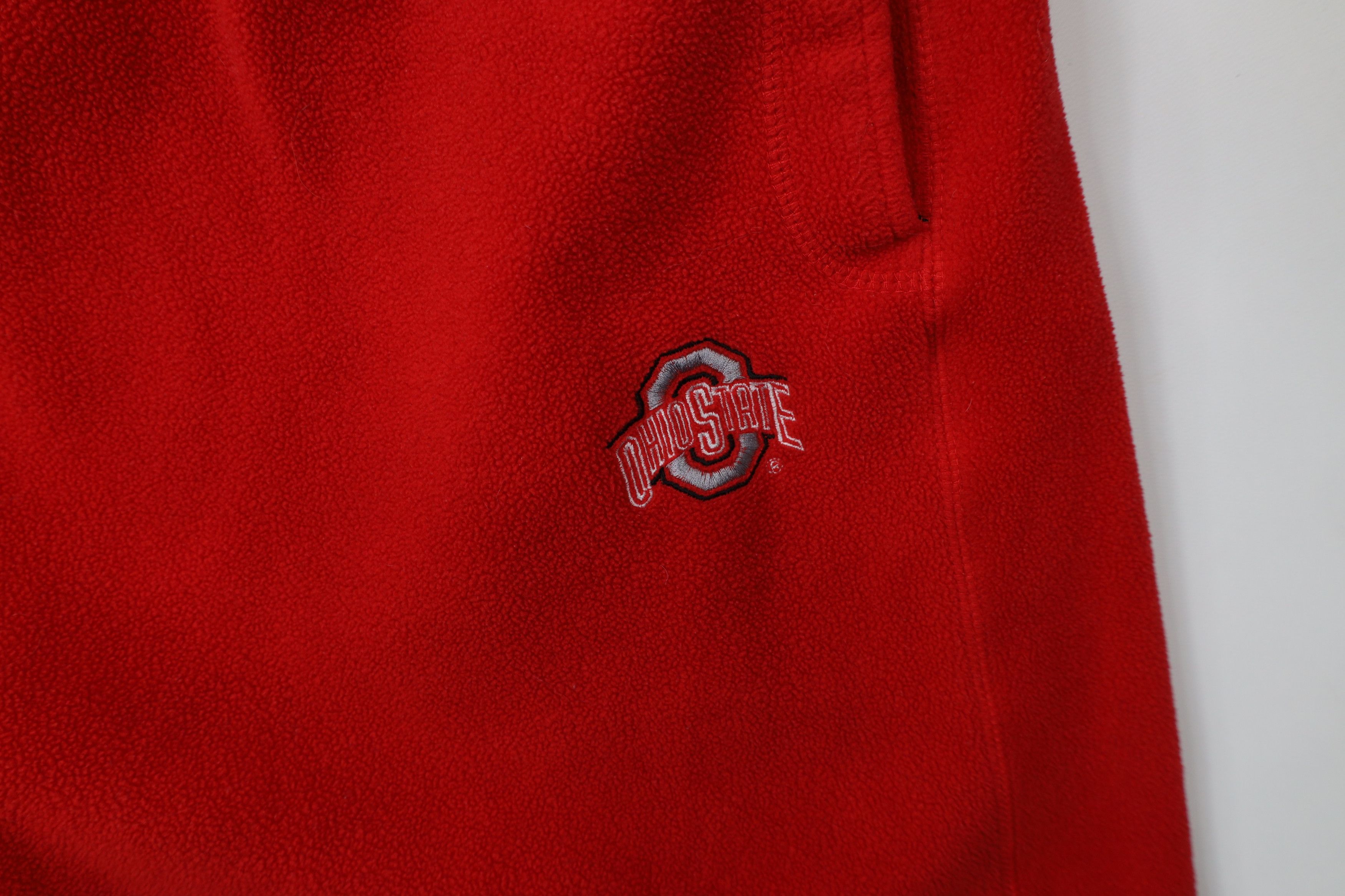Vintage Vintage 90s Ohio State University Wide Leg Fleece Sweatpants Size US 38 / EU 54 - 6 Thumbnail