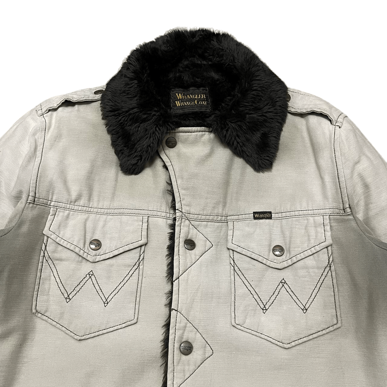 Wrangler Vintage Wrangler Wenger Coat Shearling Jacket Size US L / EU 52-54 / 3 - 8 Thumbnail