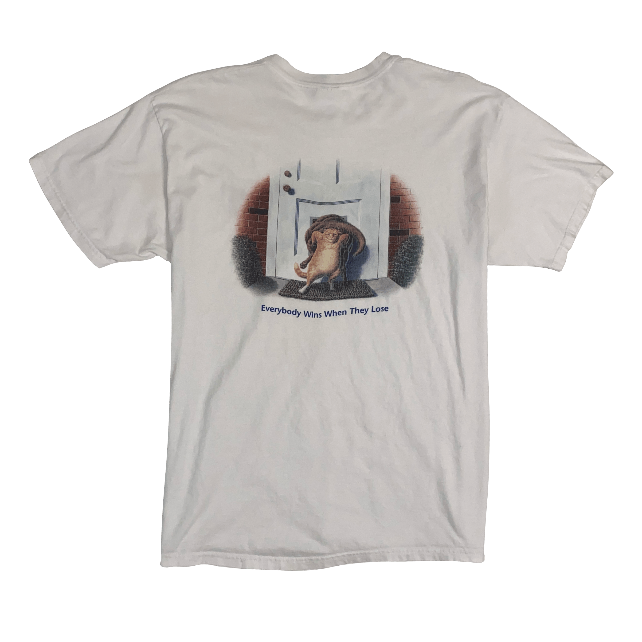 Vintage Vintage "Hills Dog Food" Graphic T Shirt Size US L / EU 52-54 / 3 - 2 Thumbnail