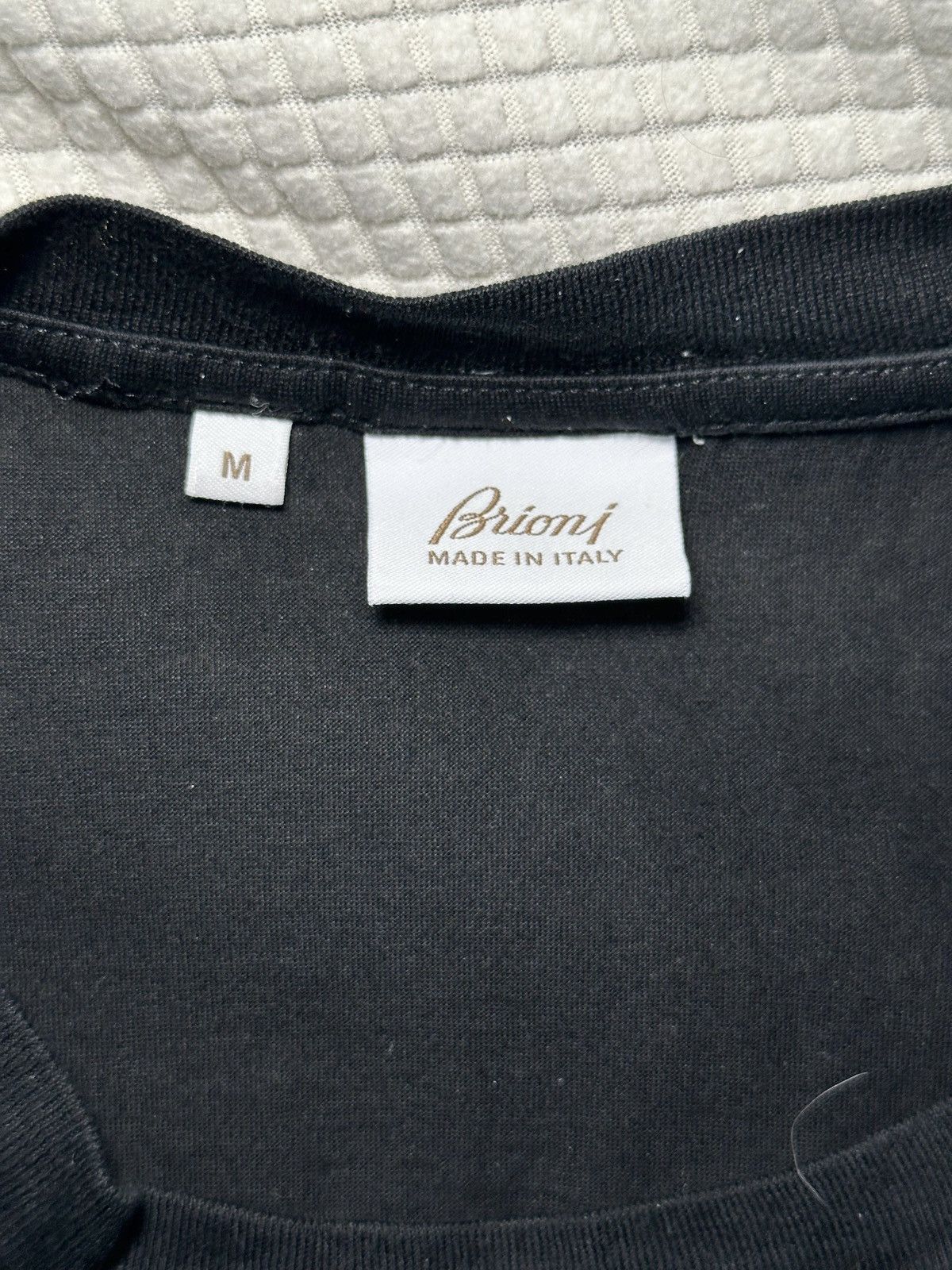 Brioni Brioni Tshirt Black Size US M / EU 48-50 / 2 - 4 Thumbnail