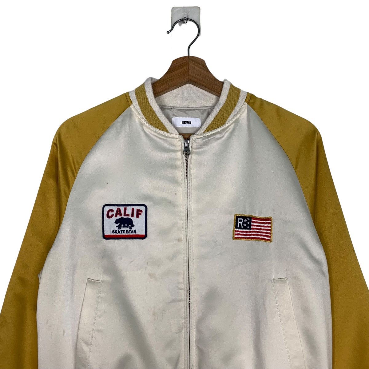 Japanese Brand RCWB Sukajan California Map Youth Jacket #0098-C6 Size US S / EU 44-46 / 1 - 5 Thumbnail