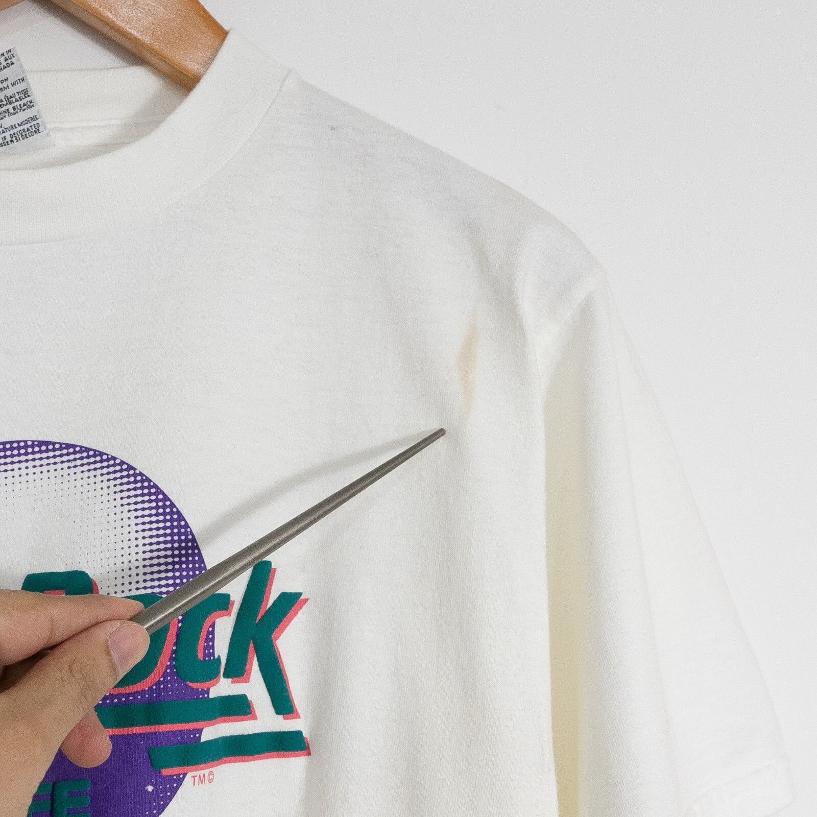 Vintage Vintage 80s Hard Rock Cafe T Shirt Large - Toronto Sky Dome Size US L / EU 52-54 / 3 - 6 Thumbnail