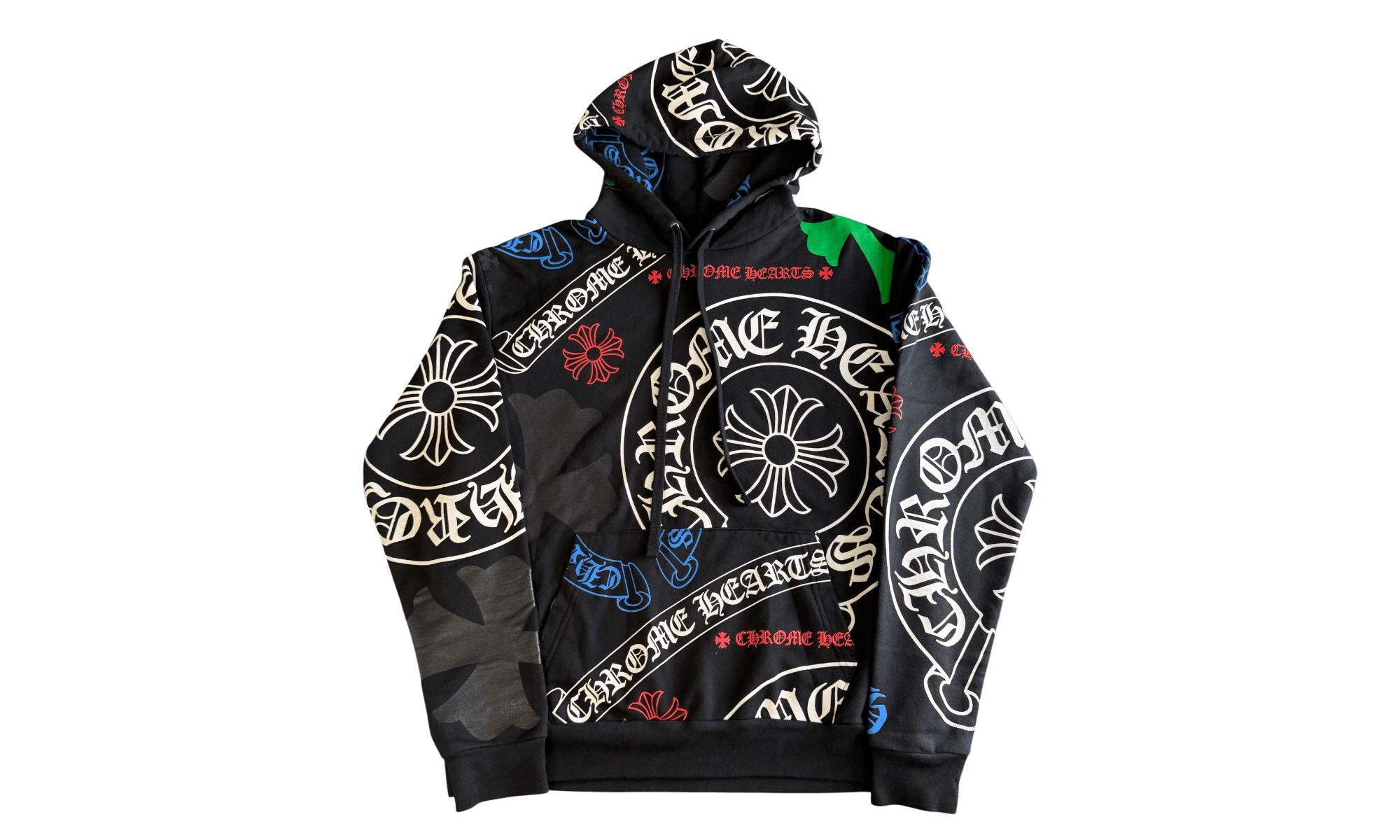Chrome Hearts Stencil Hoodie Black Size US S / EU 44-46 / 1 - 1 Thumbnail