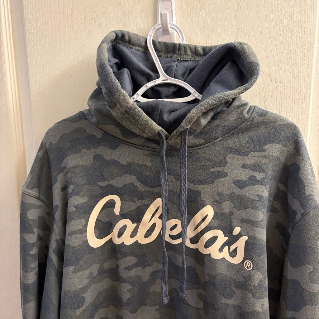 Cabelas Cabelas Camo Hoodie Cowboy Size US L / EU 52-54 / 3 - 2 Thumbnail