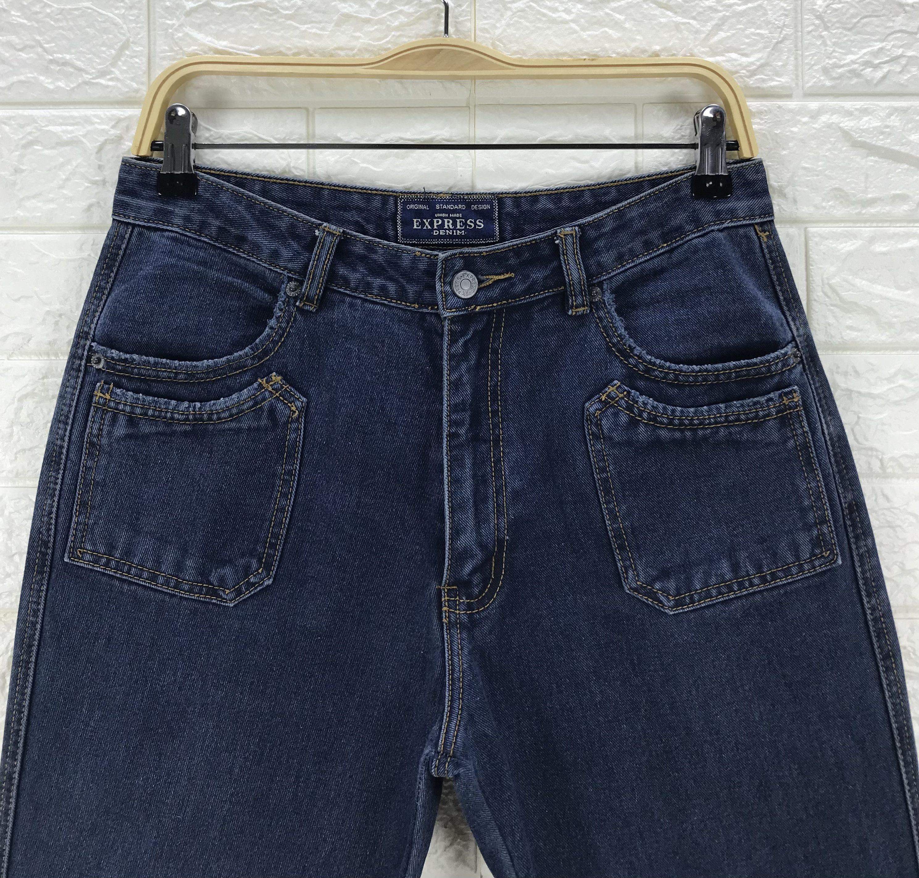 Japanese Brand Vintage Union Made Flare Jeans Bell Bottom Denim Size 30" / US 8 / IT 44 - 2 Thumbnail