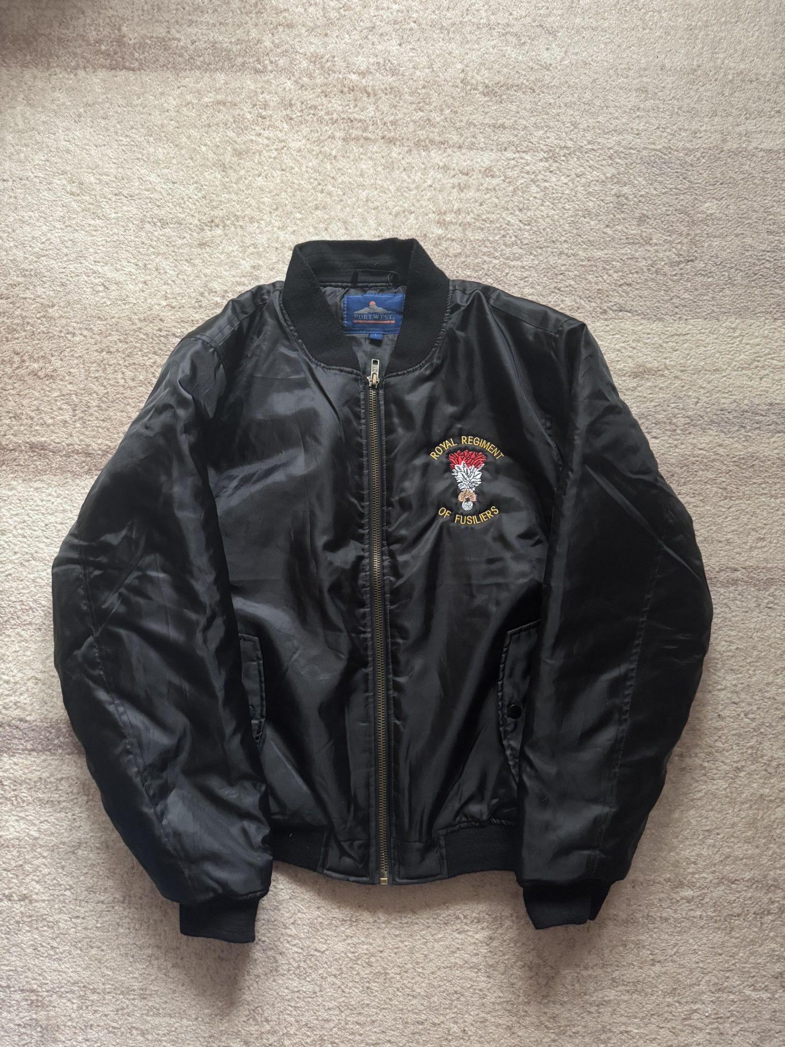 Vintage Vintage bomber jacket ma-1 pilot black boxy y2k avant garde Size US L / EU 52-54 / 3 - 1 Thumbnail