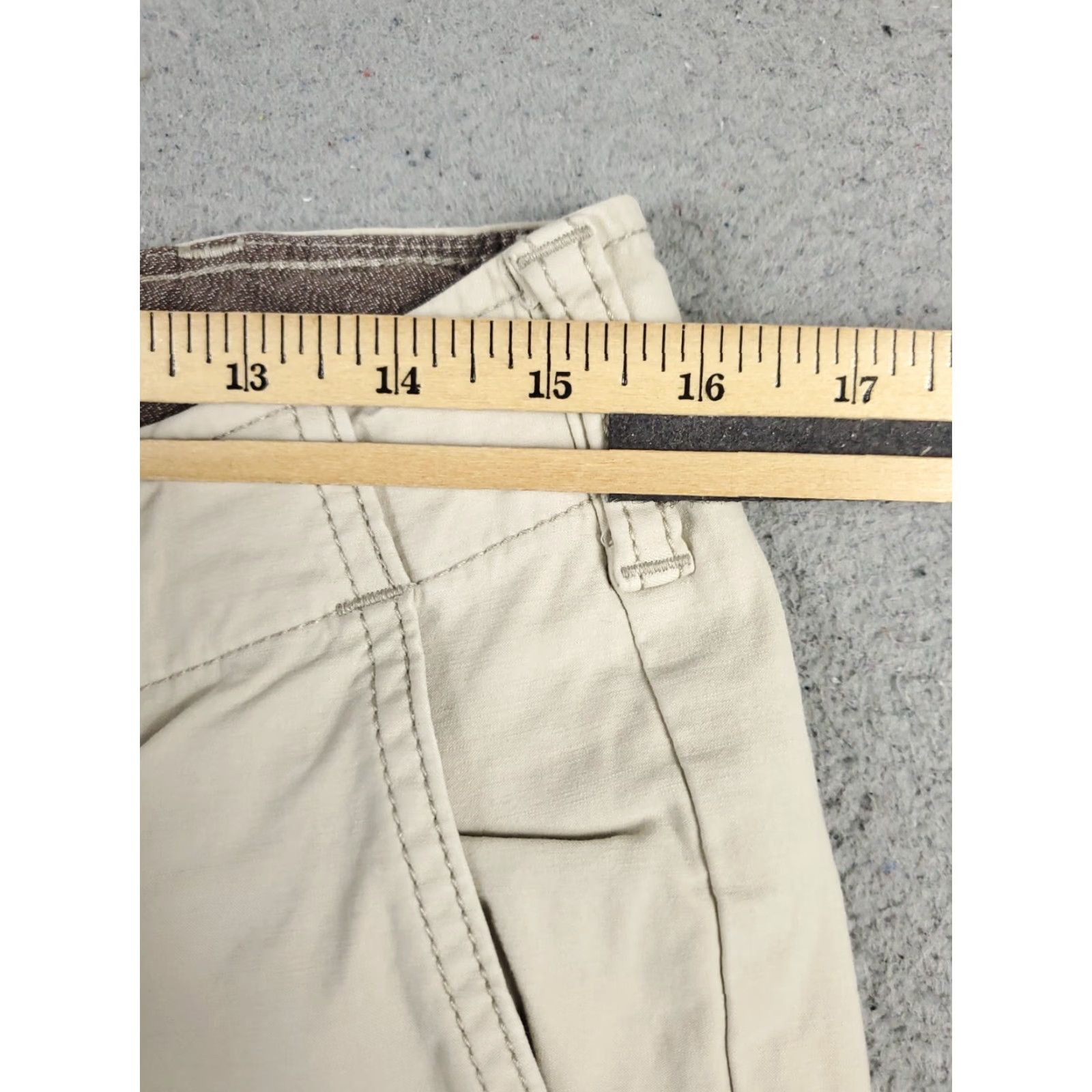 Lucky Brand Lucky Brand Chino Pants Mens 31x31 Beige Straight Regular Fit Trousers Size US 31 - 4 Thumbnail