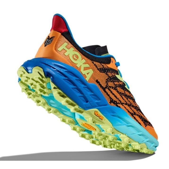 Hoka Hoka Men's Speedgoat 5 Solar Flare Running Shoes - Size 8D Size US 8 / EU 41 - 3 Thumbnail