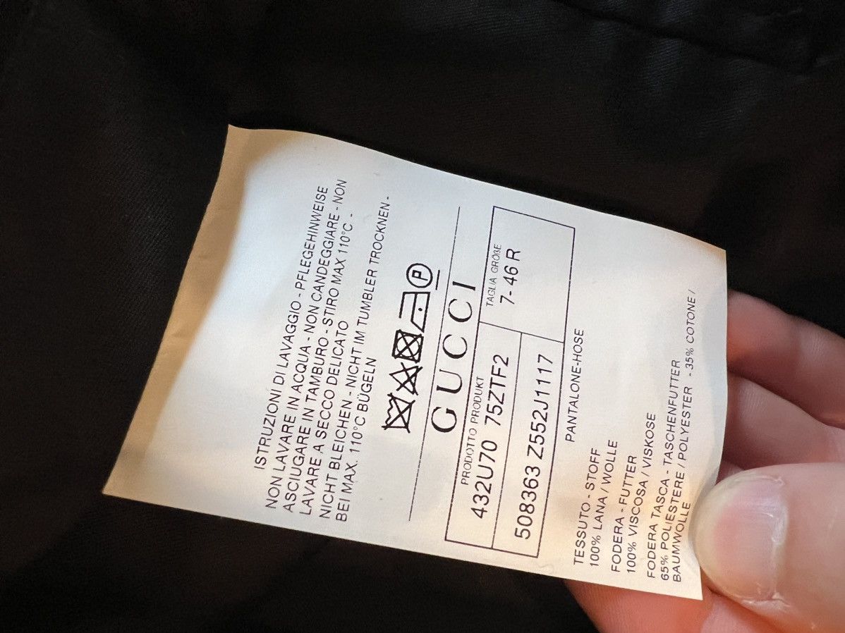 Gucci Gucci Plaid Dress Pants Size 46R - 5 Thumbnail